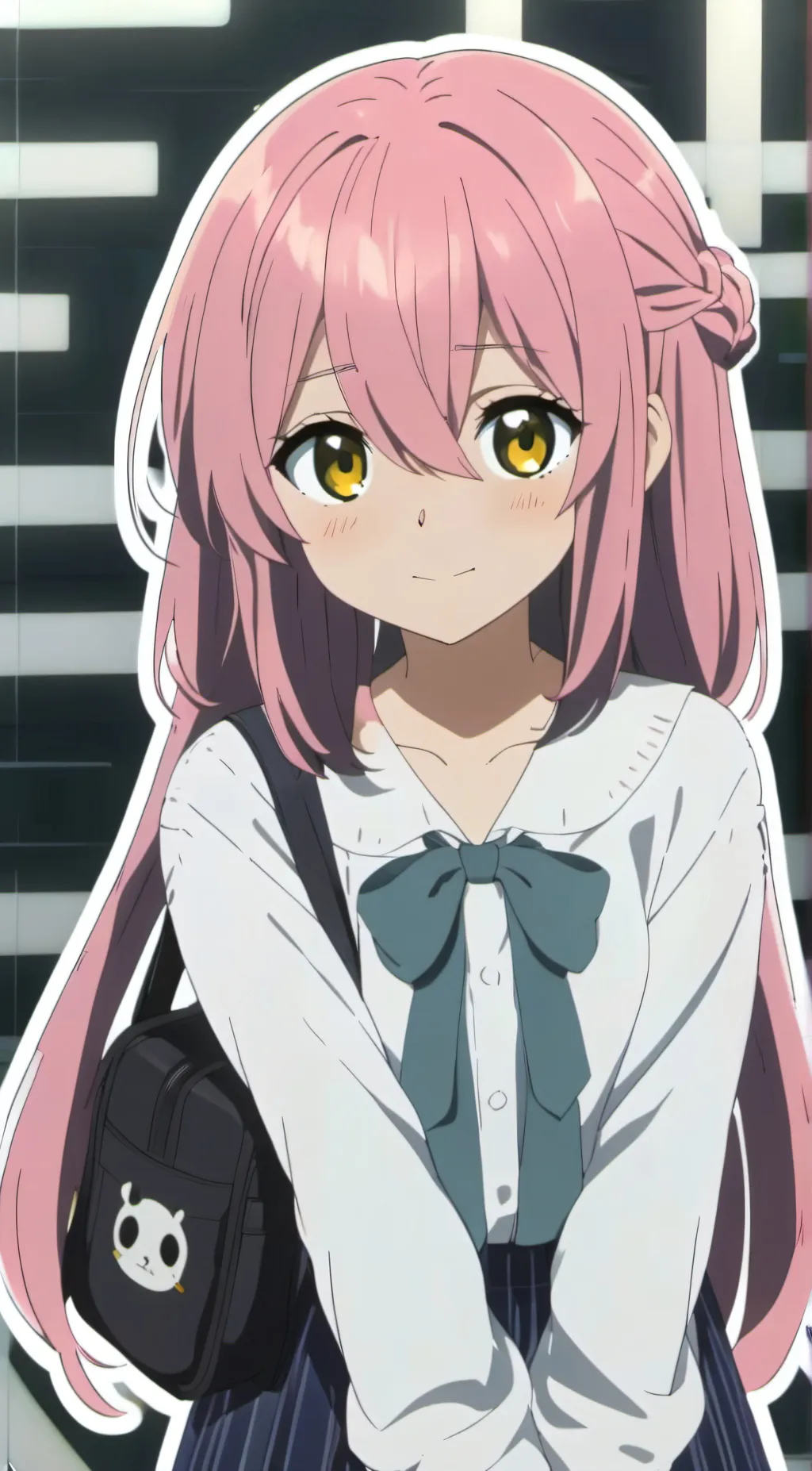 ai character: Miku background