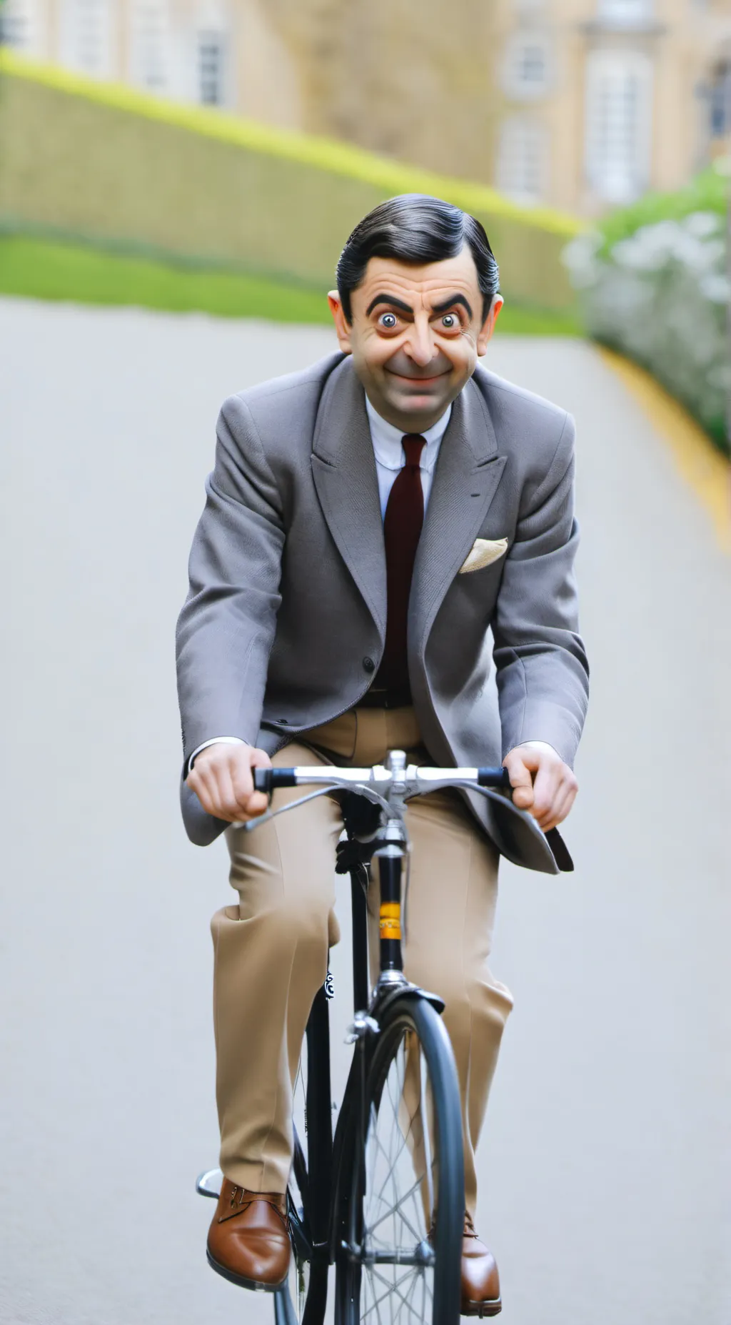 ai character: Mr Bean background