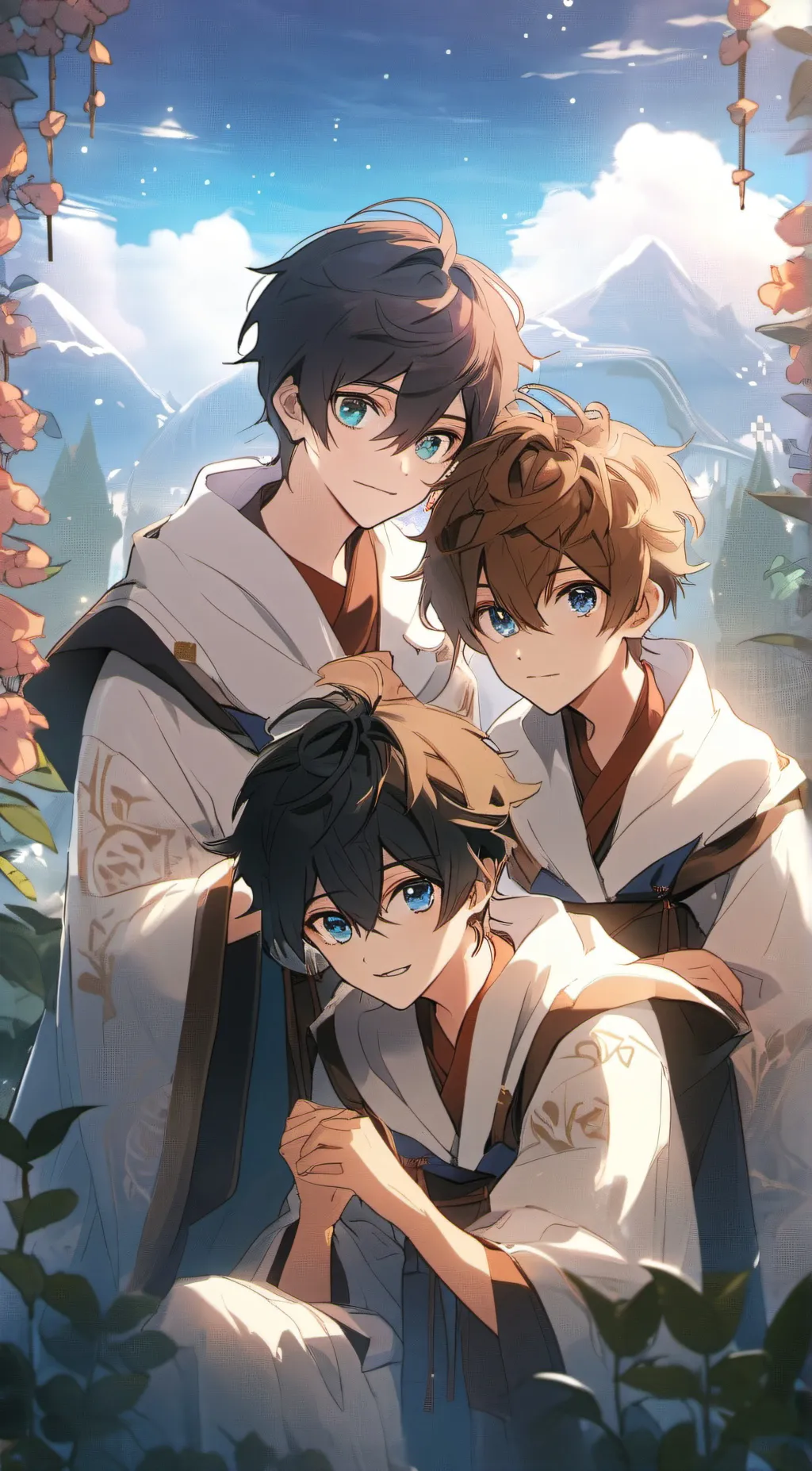 ai character: ~•Amir And Adam•~ background