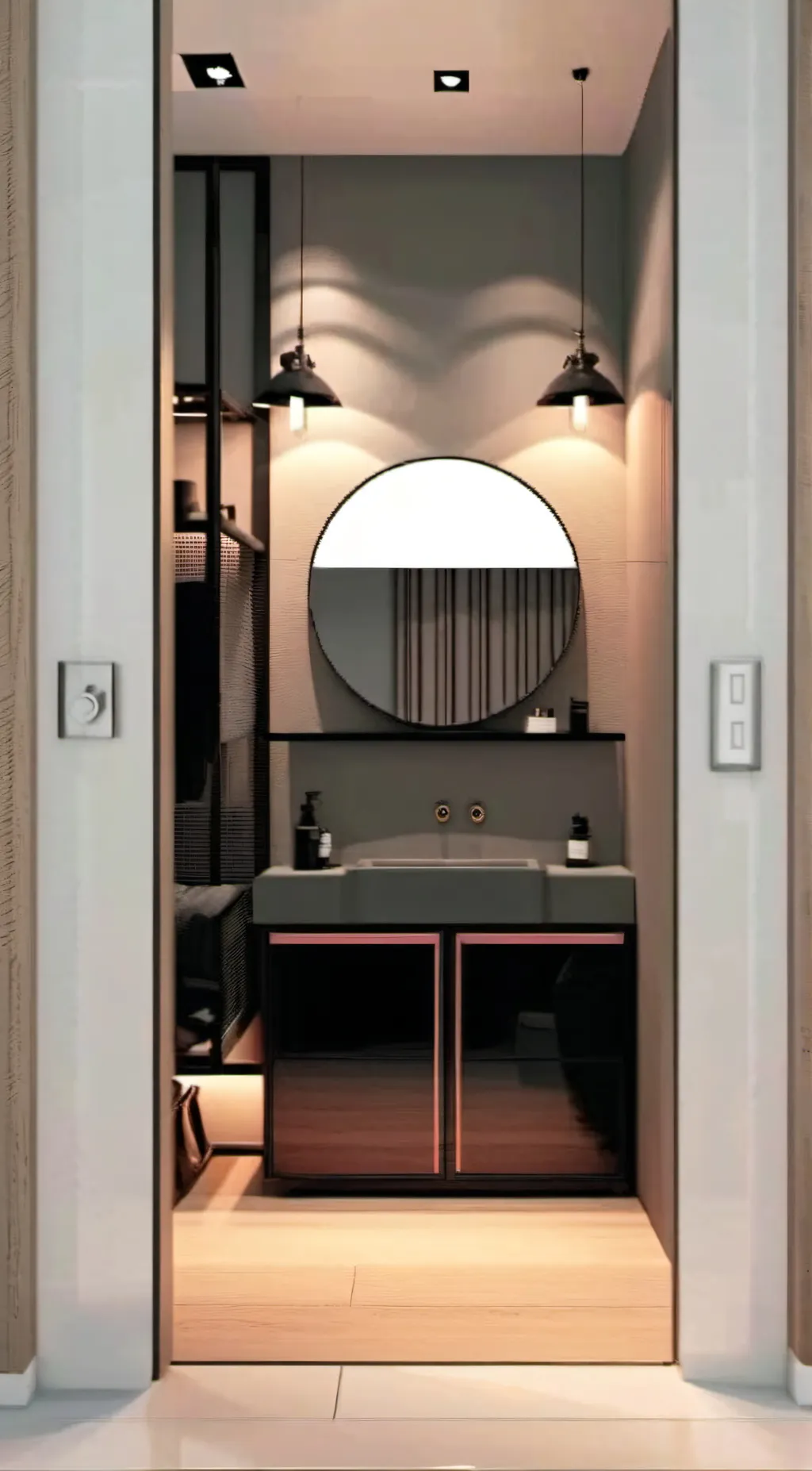 ai character: da room background