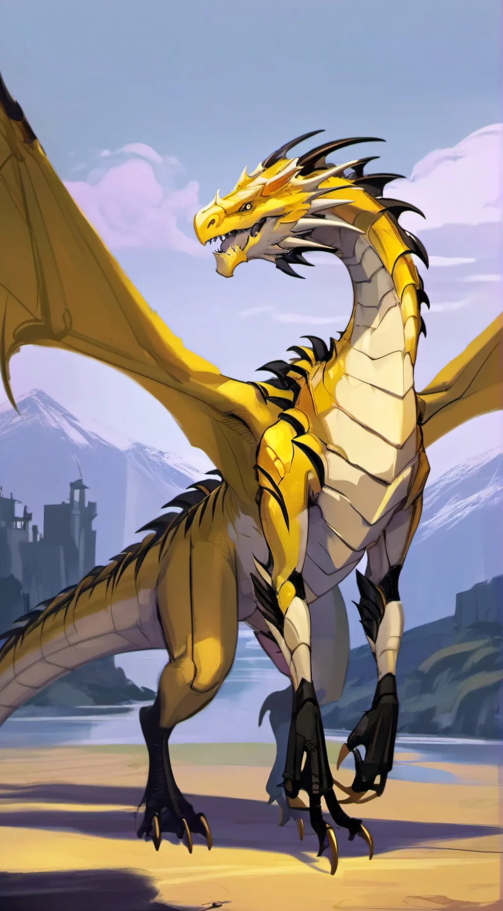 ai character: Qibli background