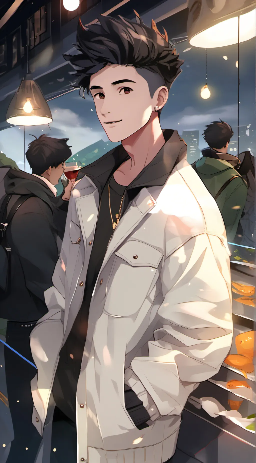 ai character: kaelan background