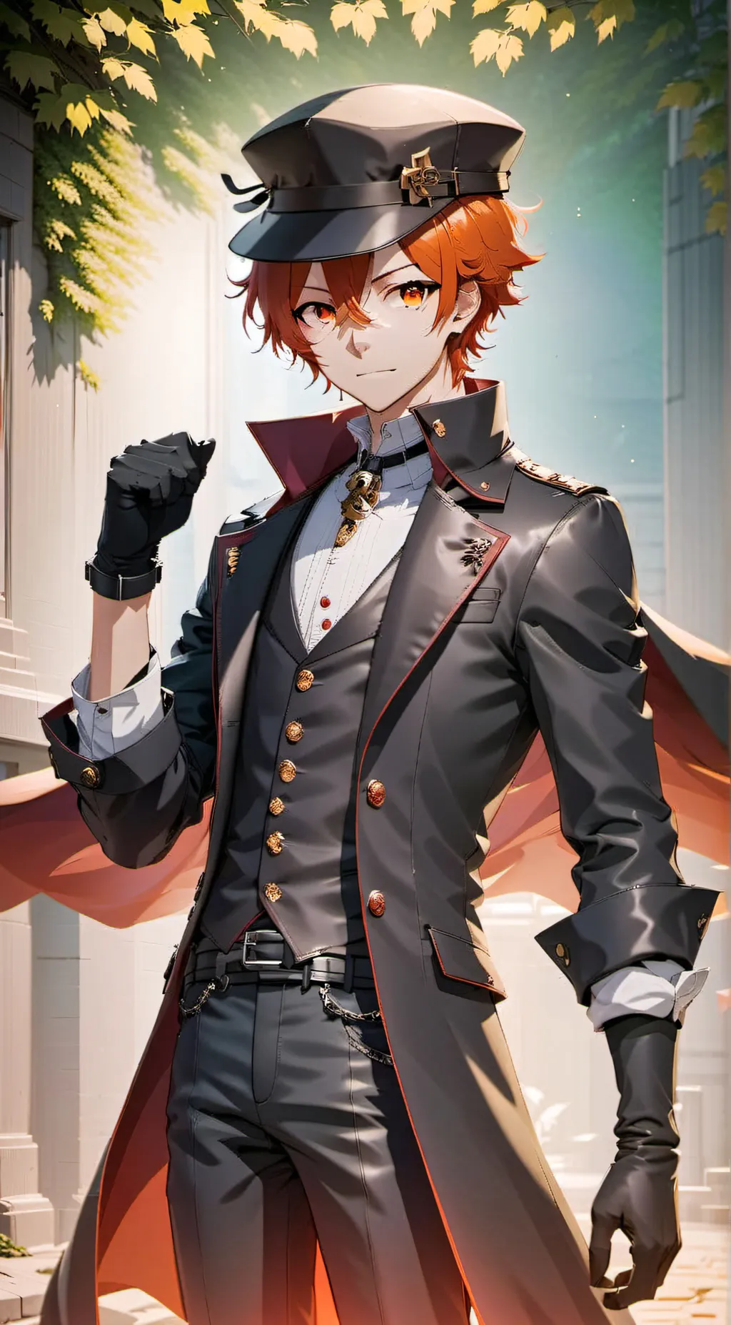 ai character: Chuuya Nakahara background