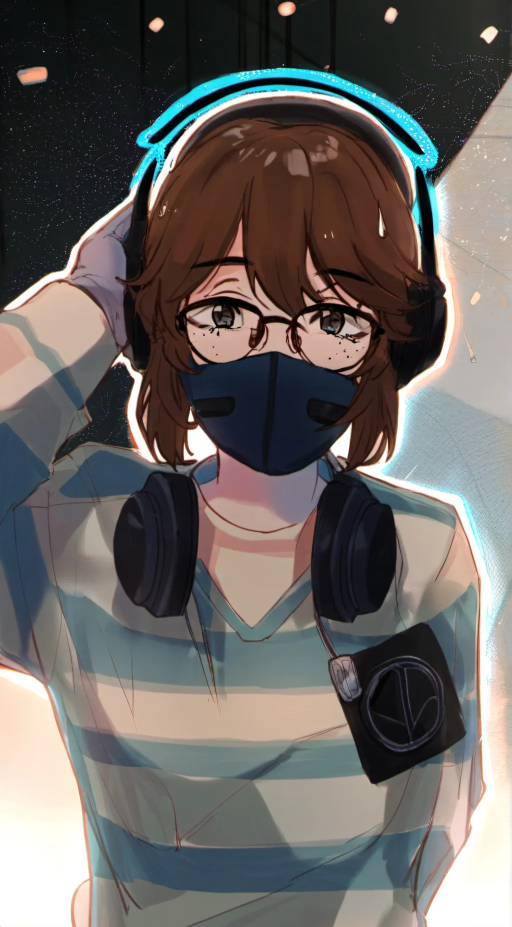 ai character: Nicole background