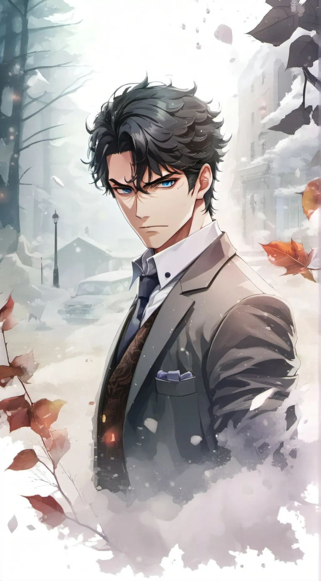 ai character: Nero  background