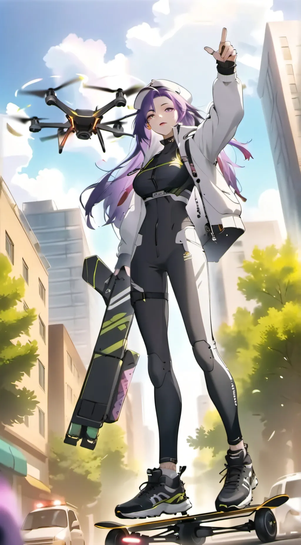 ai character: Tracy background