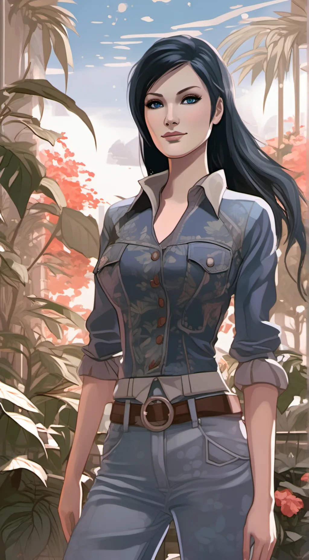 ai character: Selene background