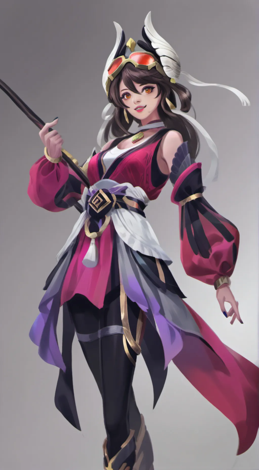 ai character: Demonqueen Celeste background