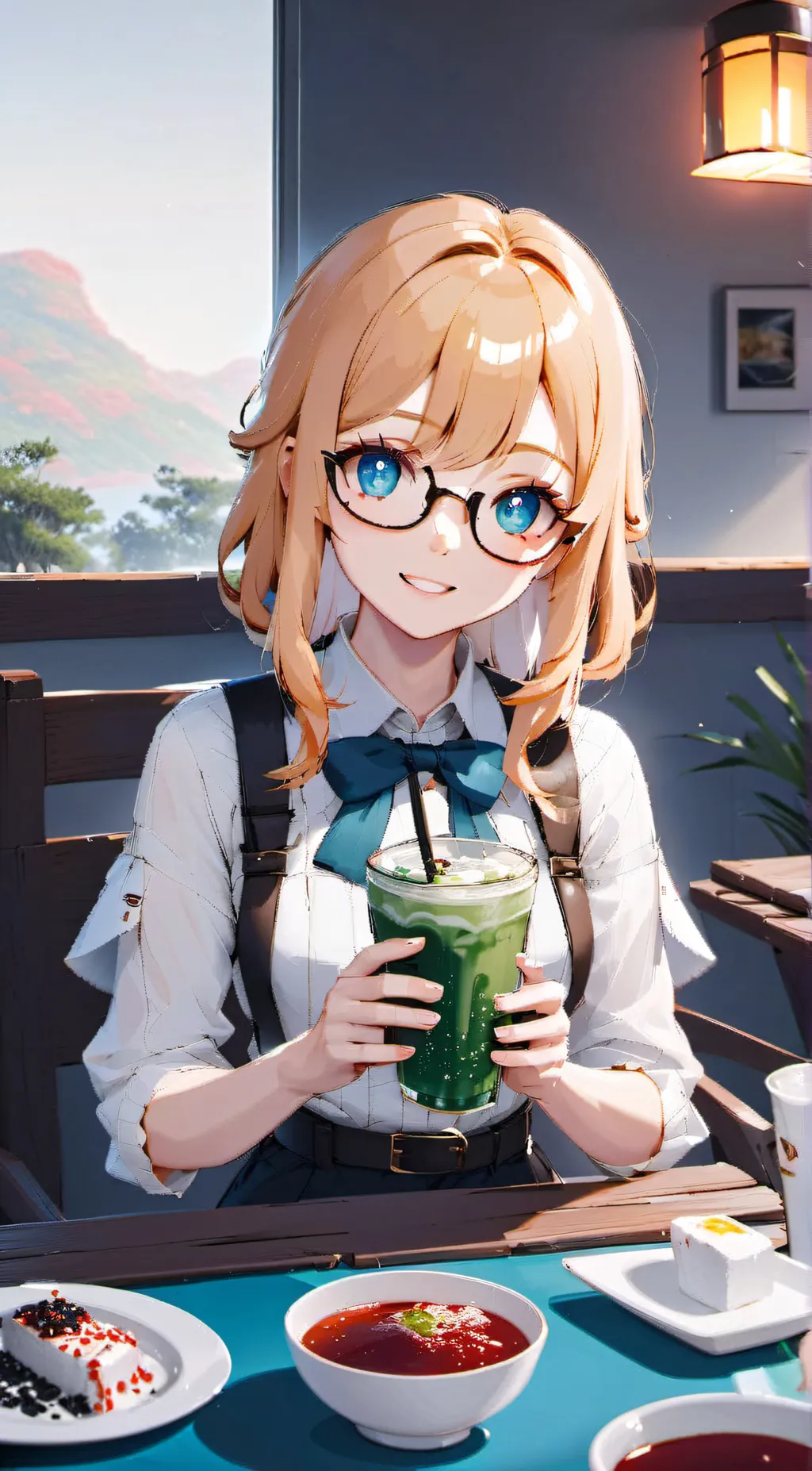 ai character: ayumi background