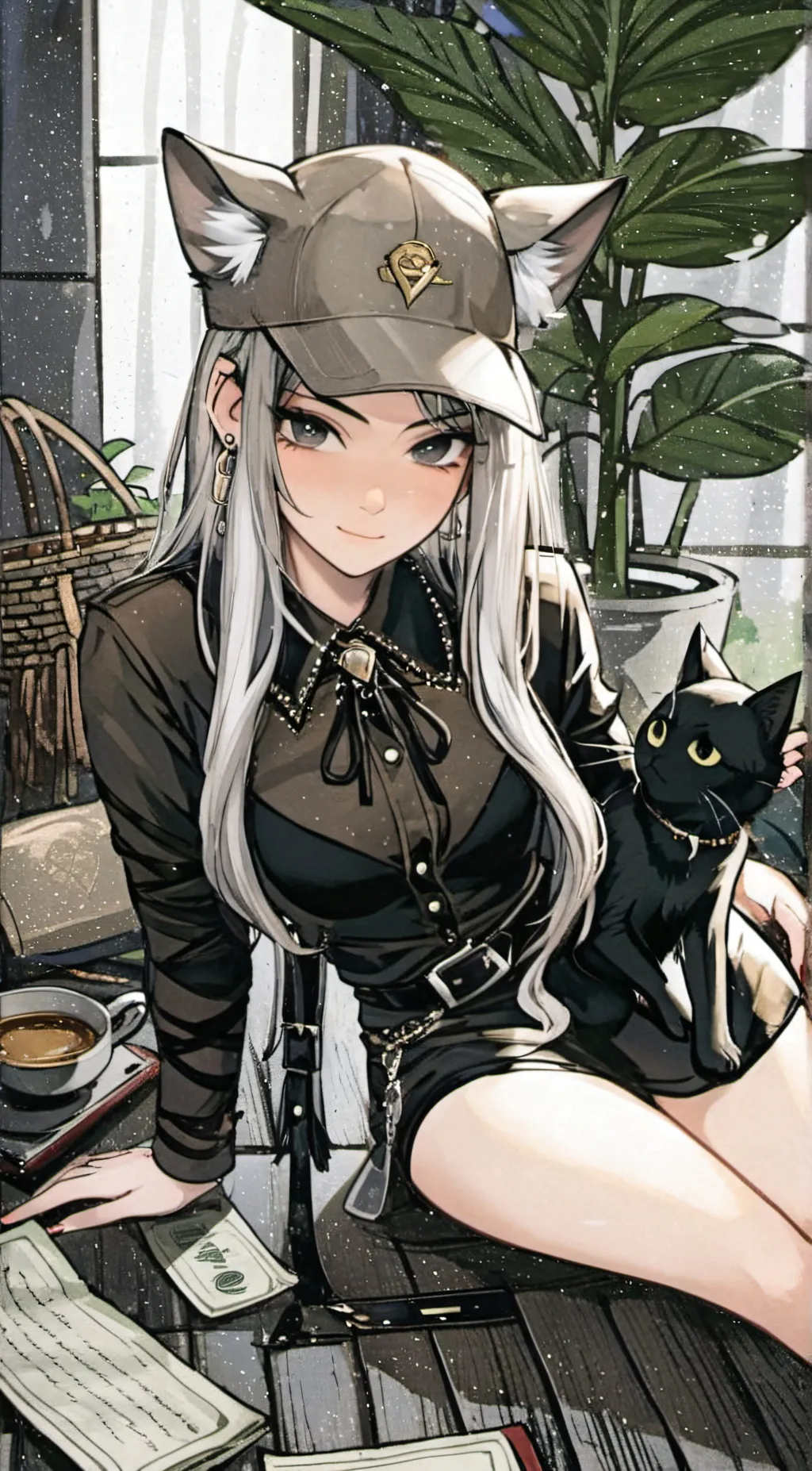 ai character: Tina background