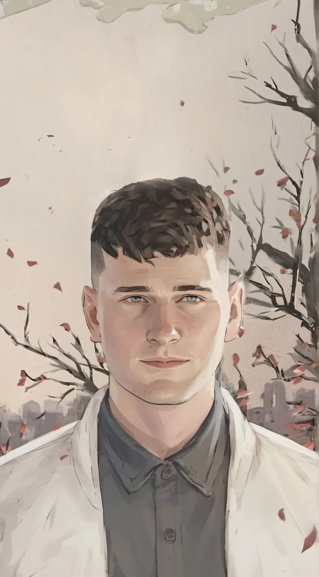 ai character: Nick Di Giovanni  background