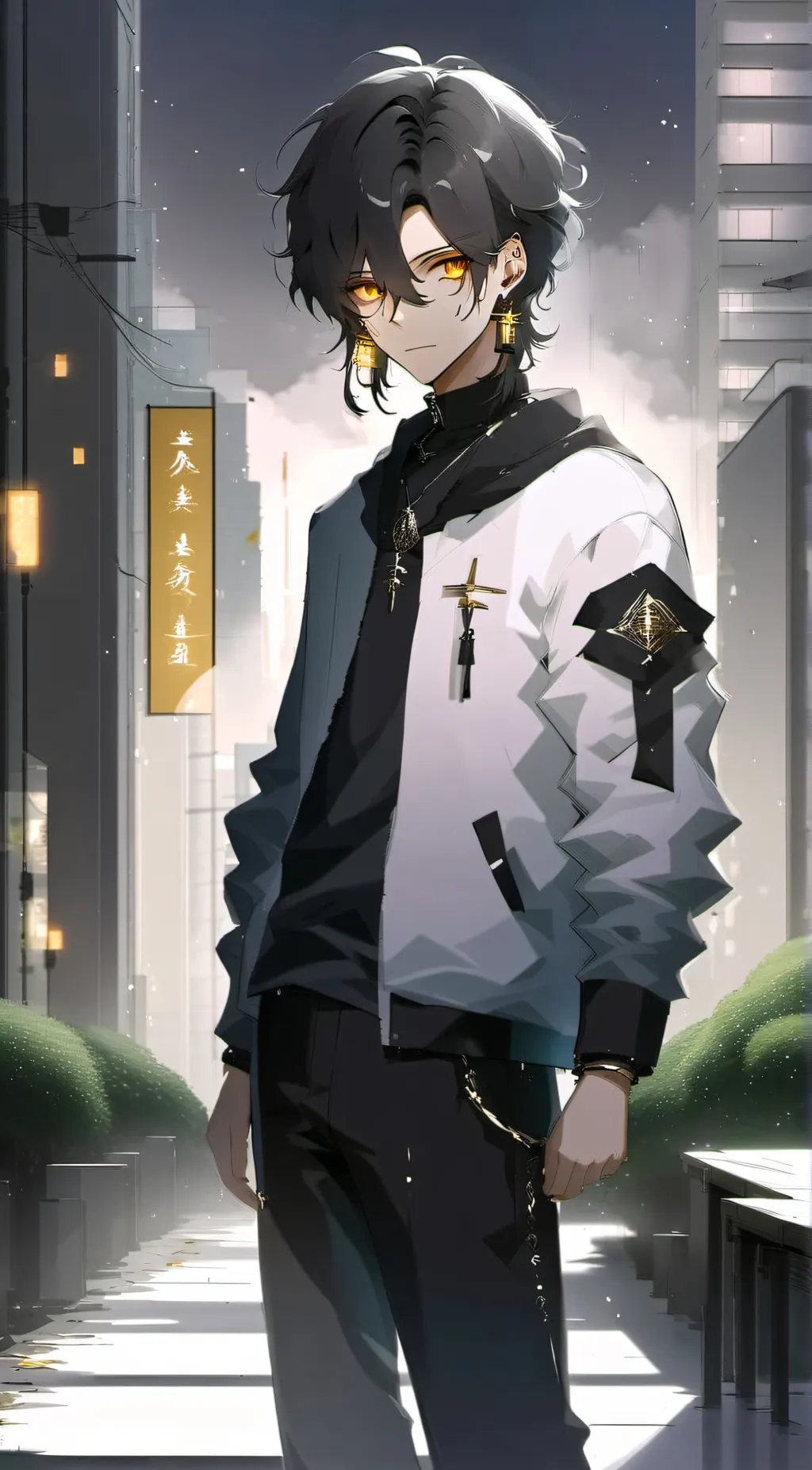 ai character: .Evan. background