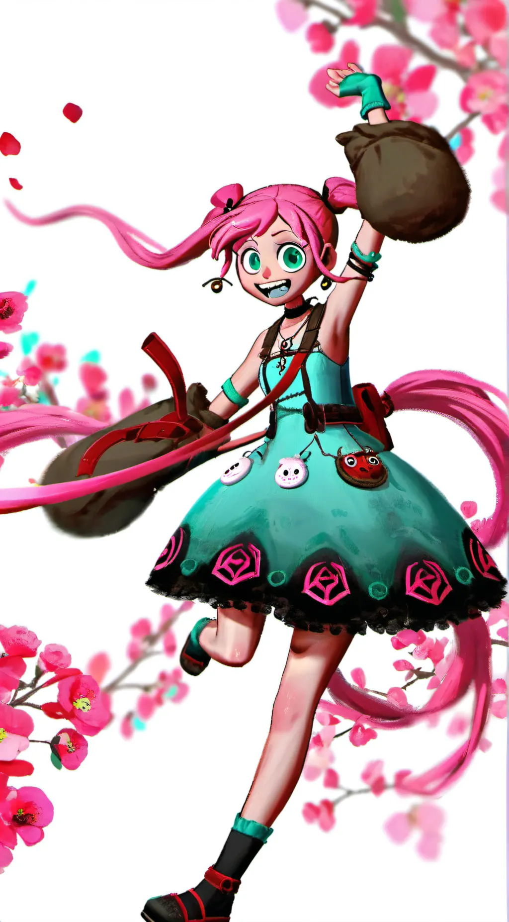 ai character: Mommy Long Leg background