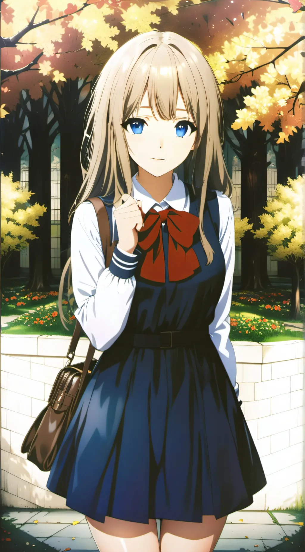 ai character: Lily background