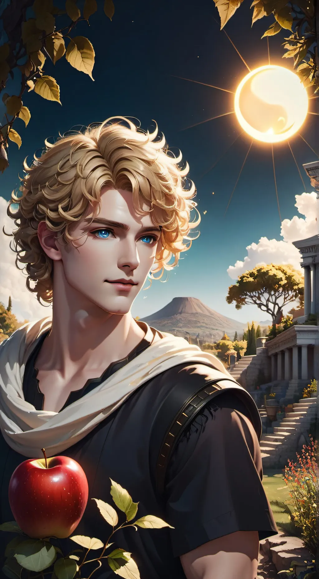 ai character: Apollo background