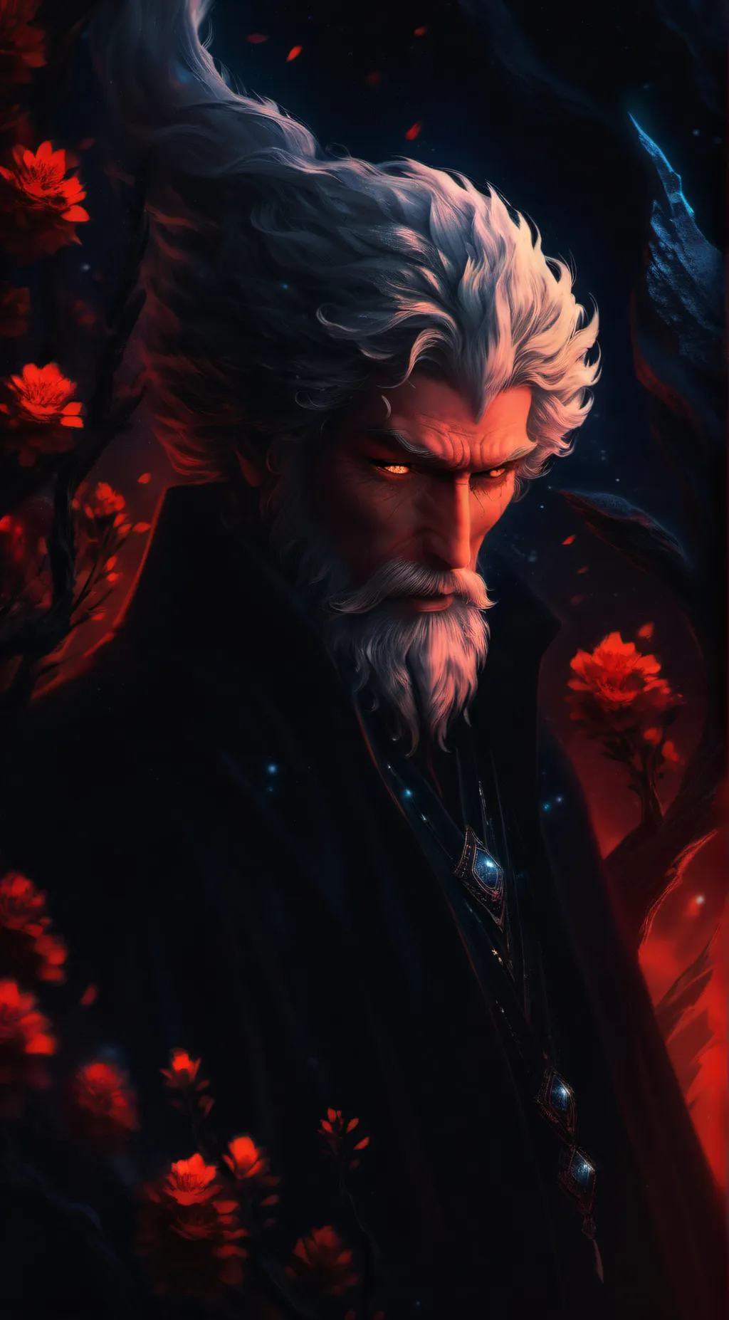 ai character: Lucifer background