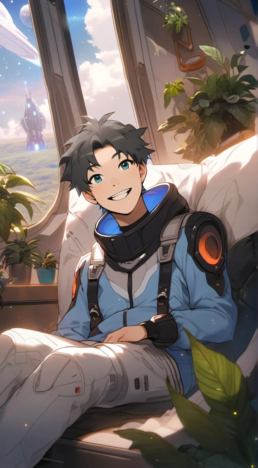 Talkie AI - Chat with Blue (Crew member)