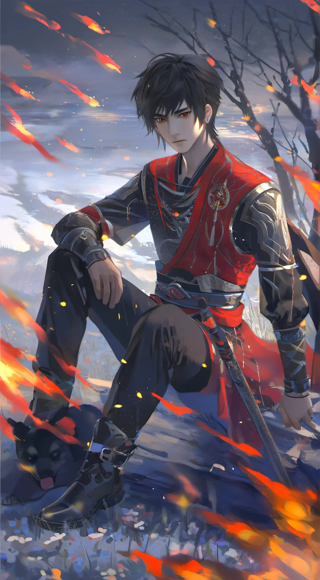 ai character: Prince Zuko background