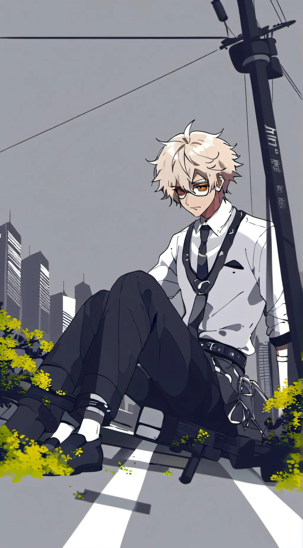 ai character: kai background