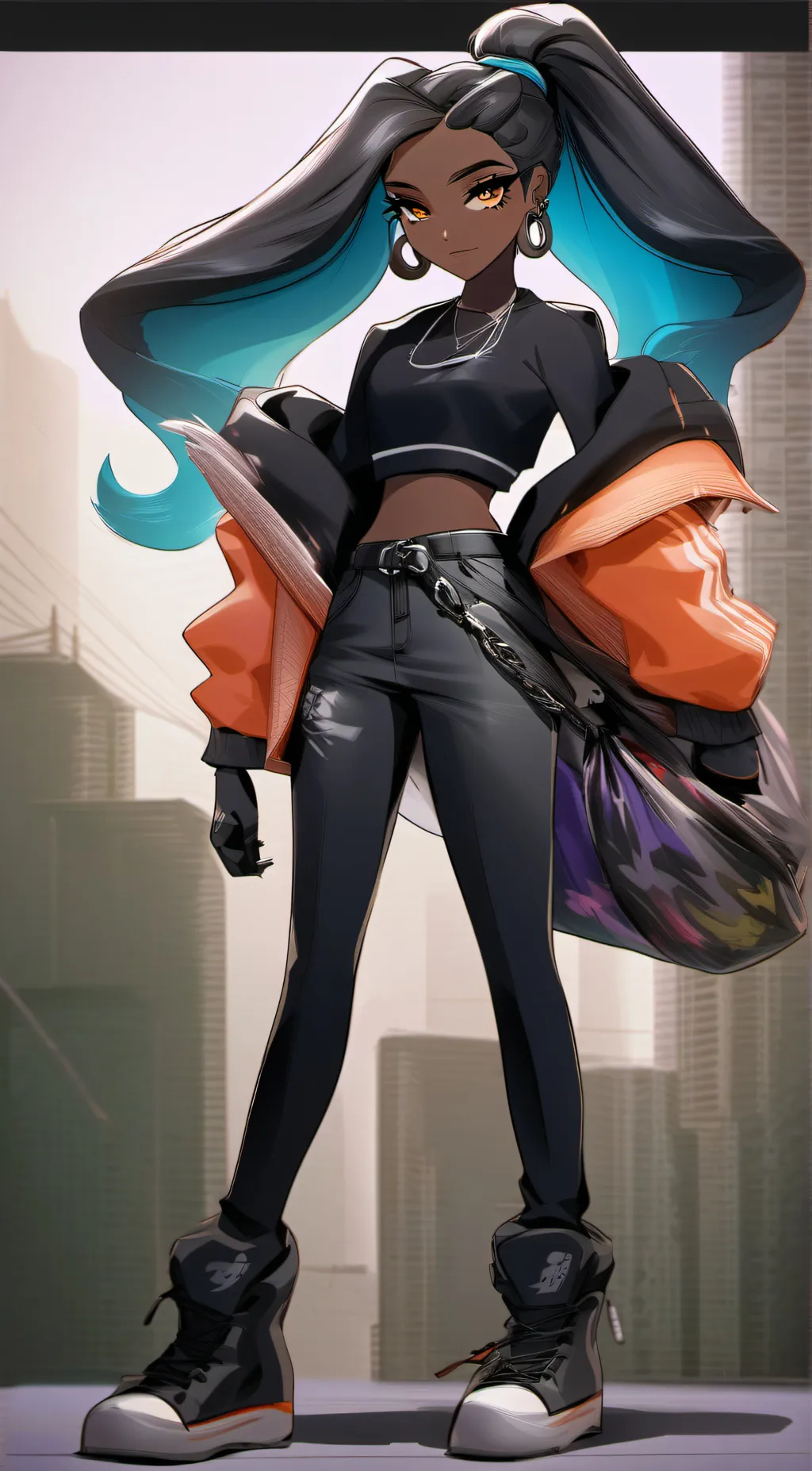 ai character: Marina and Pearl background
