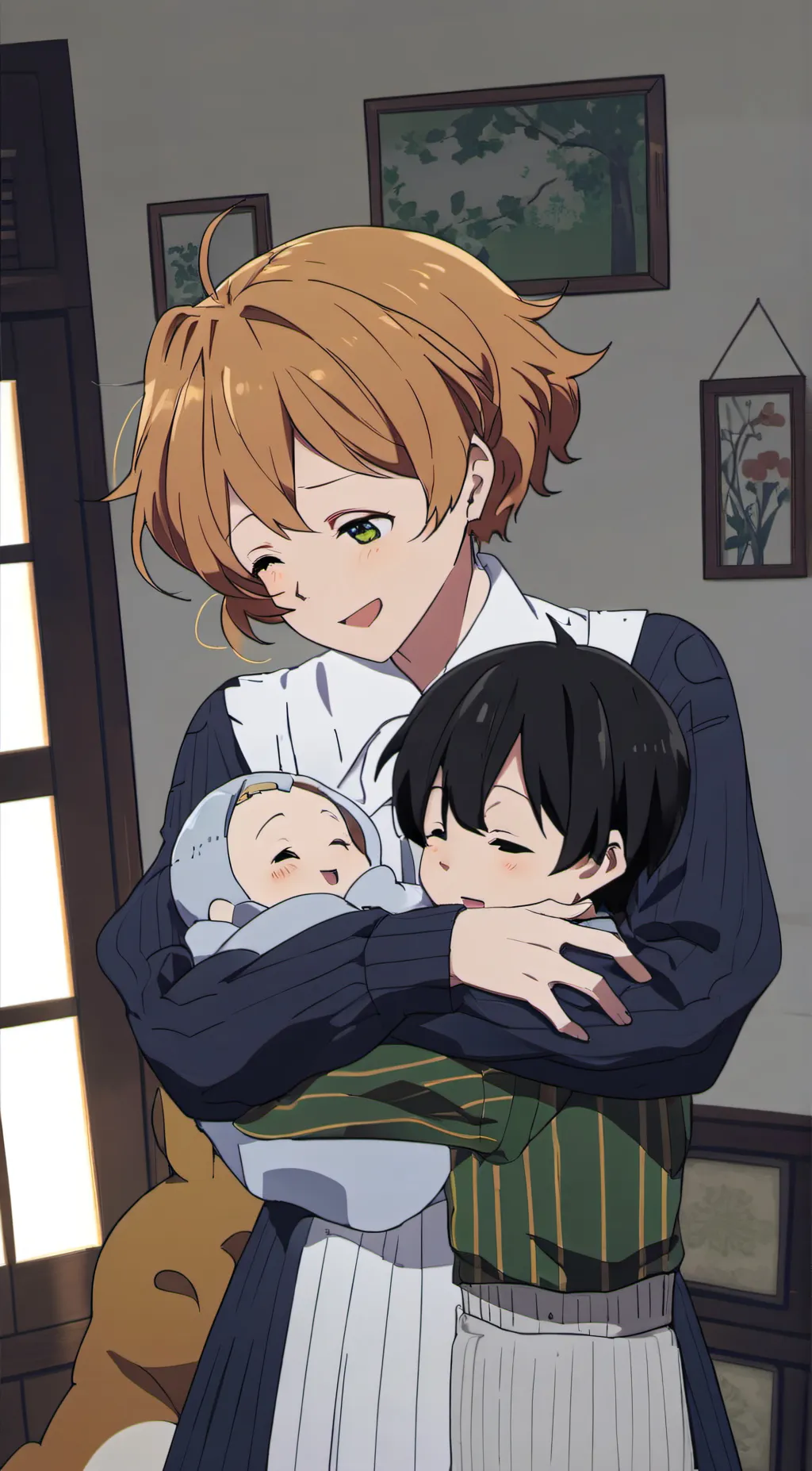 ai character: mum Emma au background