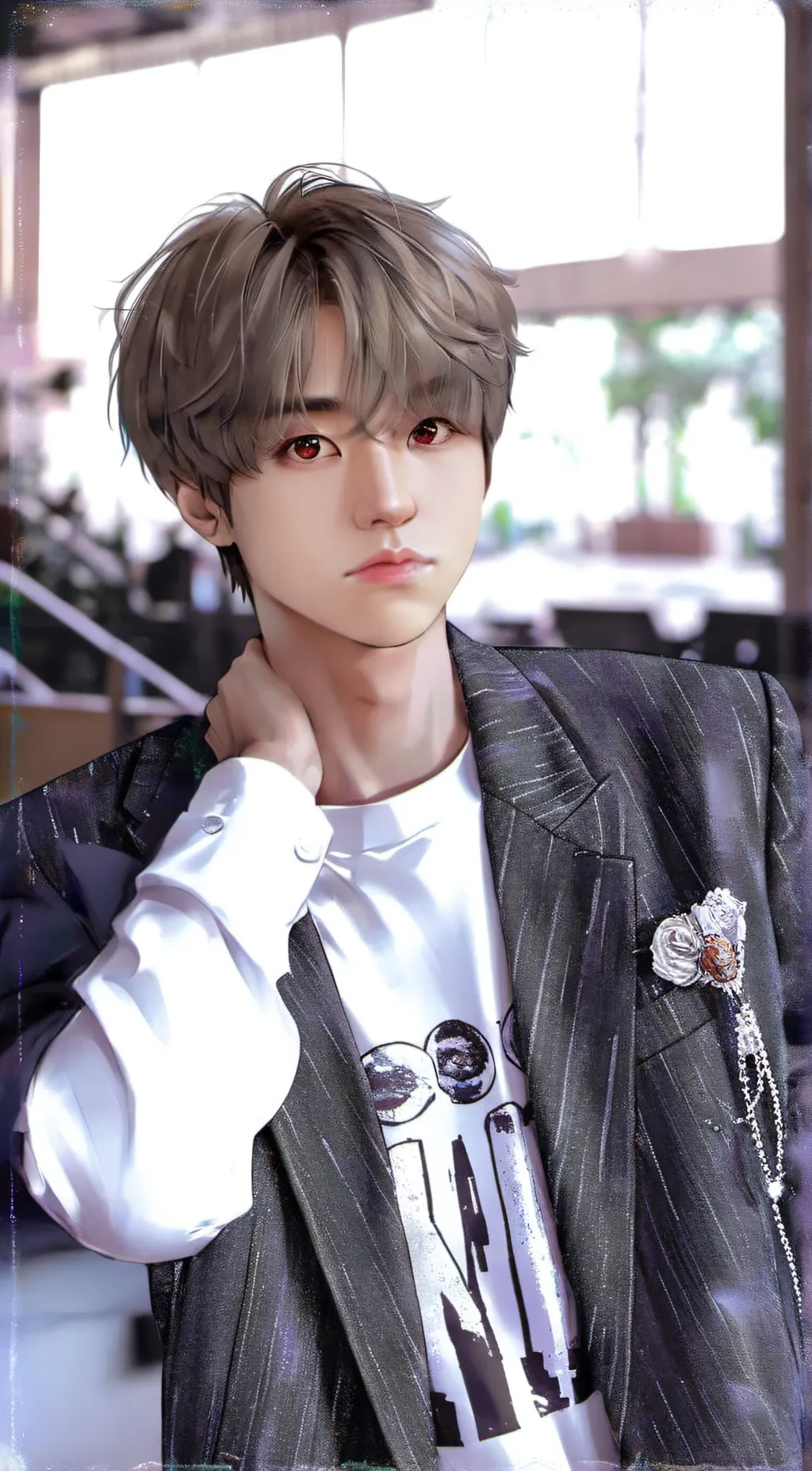 ai character: Han Jisung  background