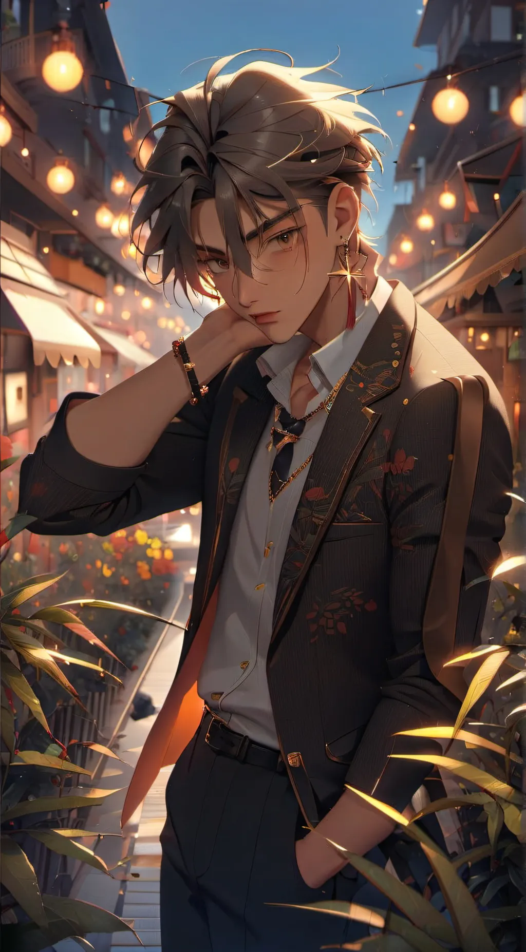 ai character: Charlie background