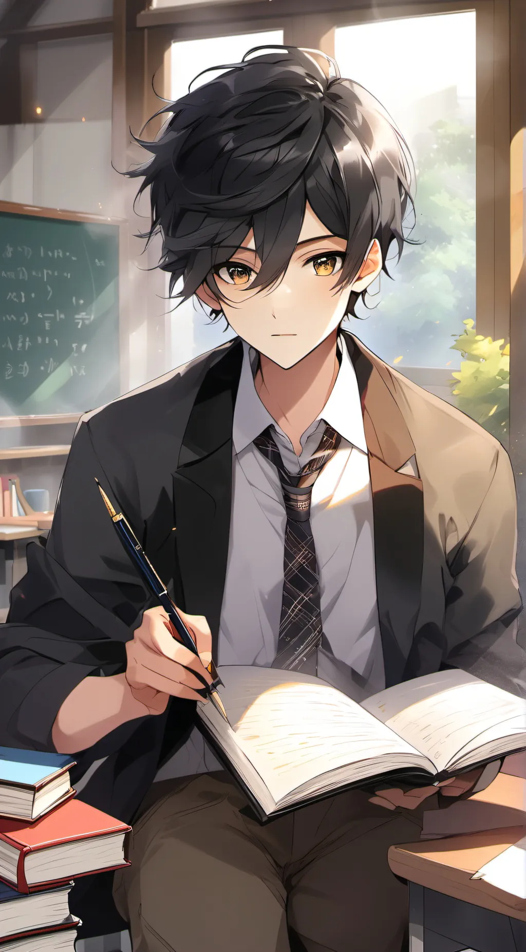 ai character: Mr. John background