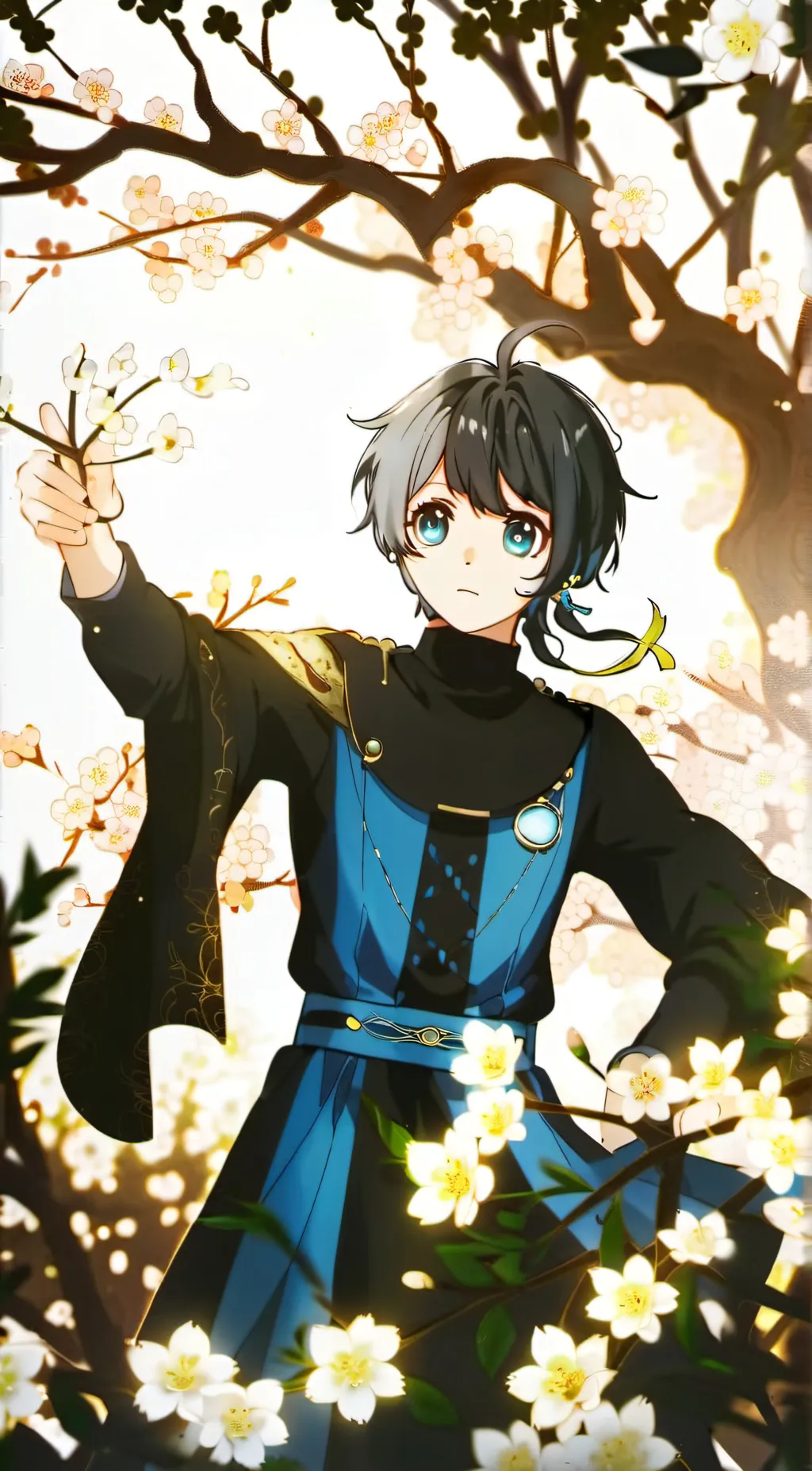 ai character: Omz background