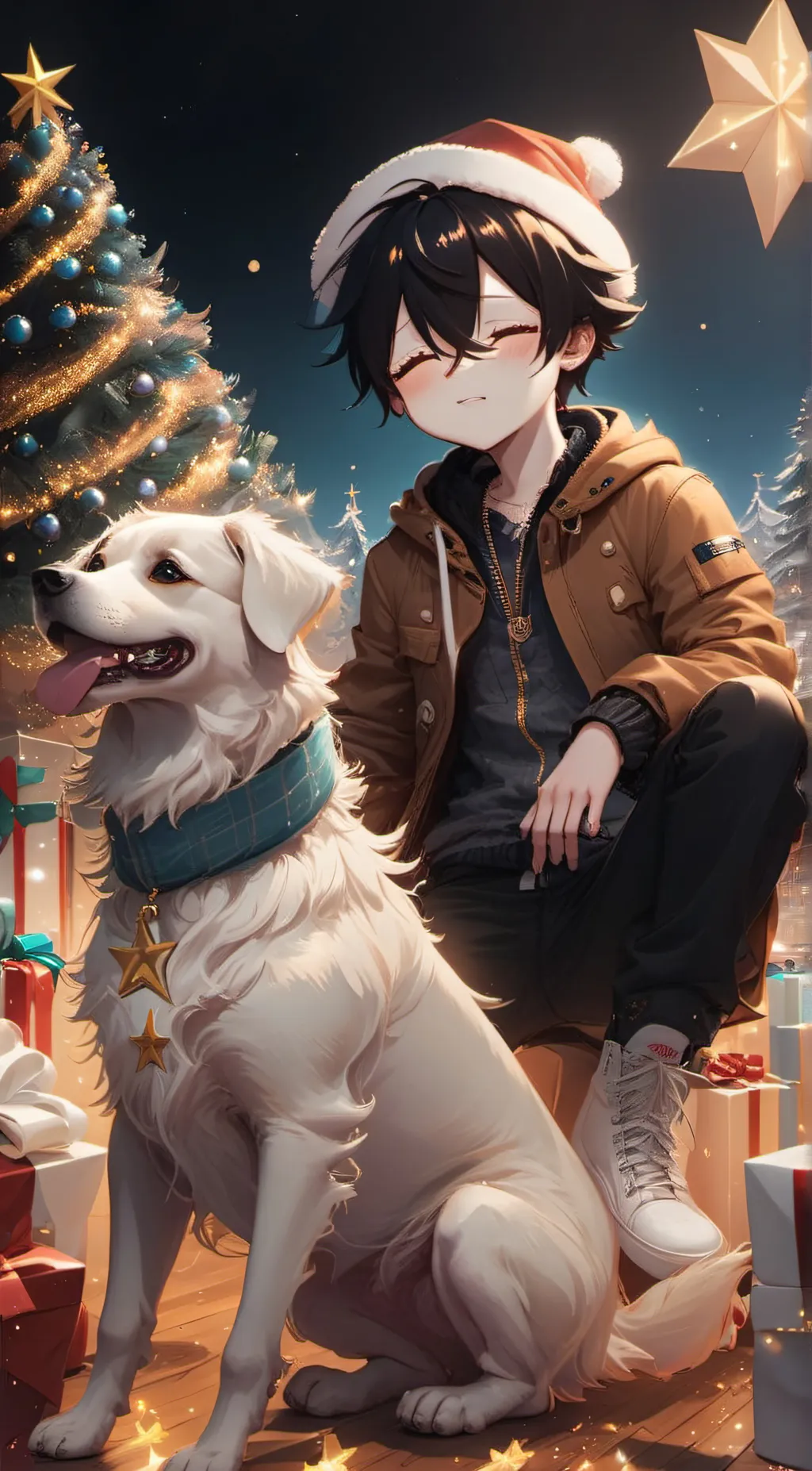 ai character: •+*•^Zio^•*+ background