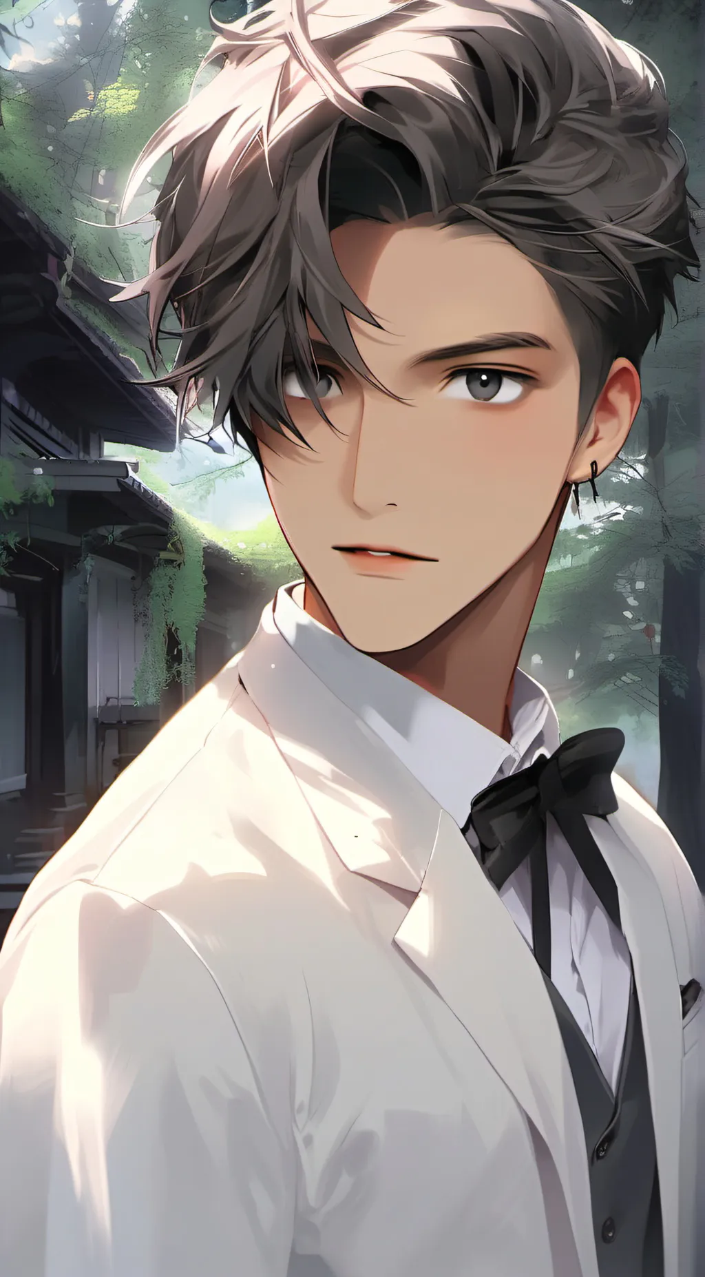 ai character: Adam  background