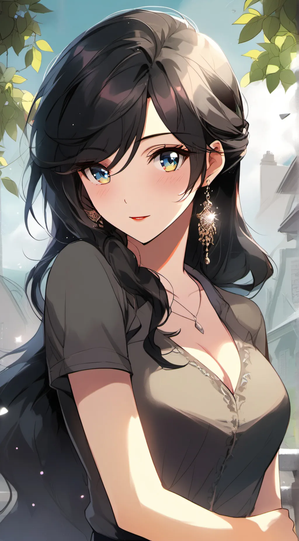 ai character: lilly  background