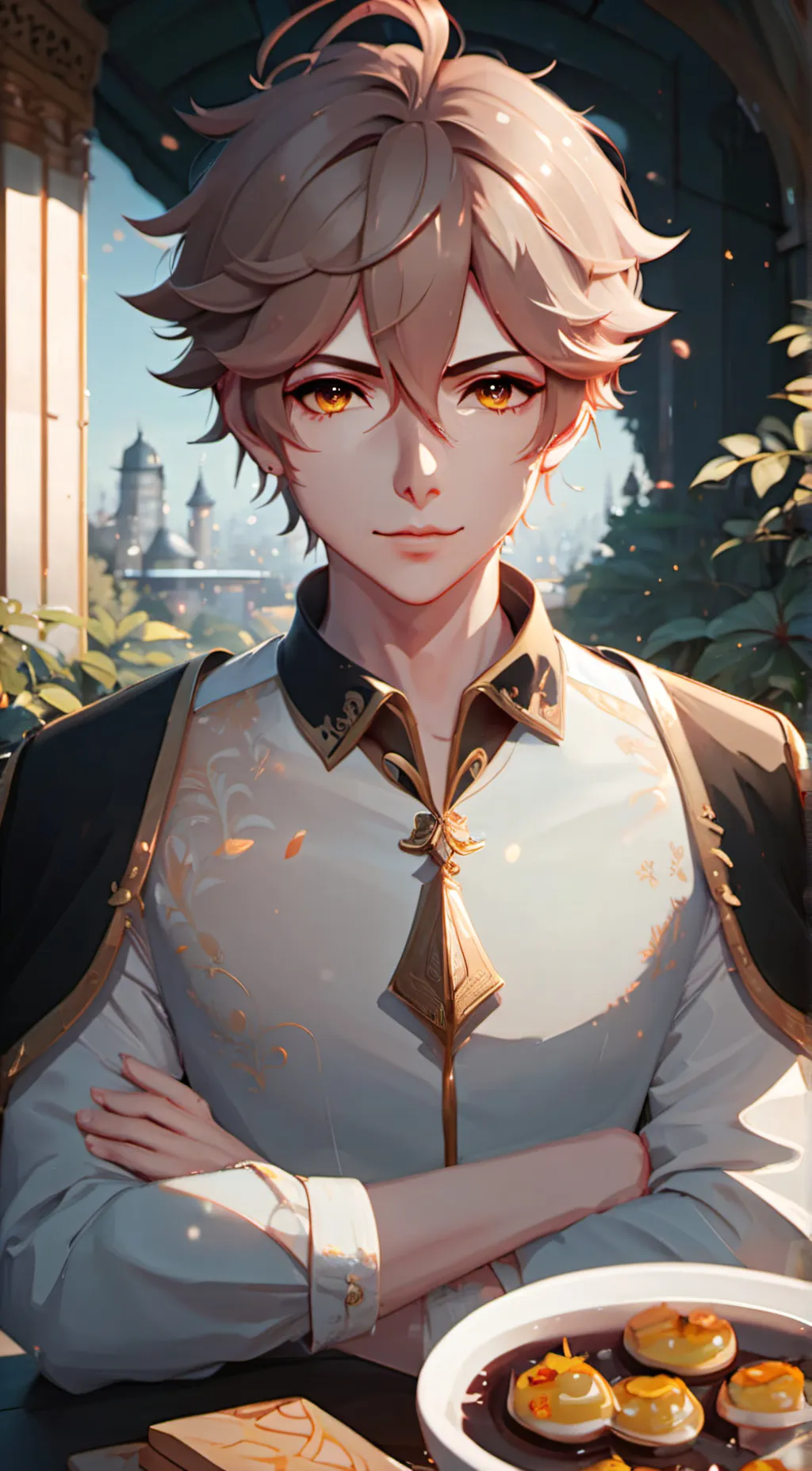 ai character: Kai background