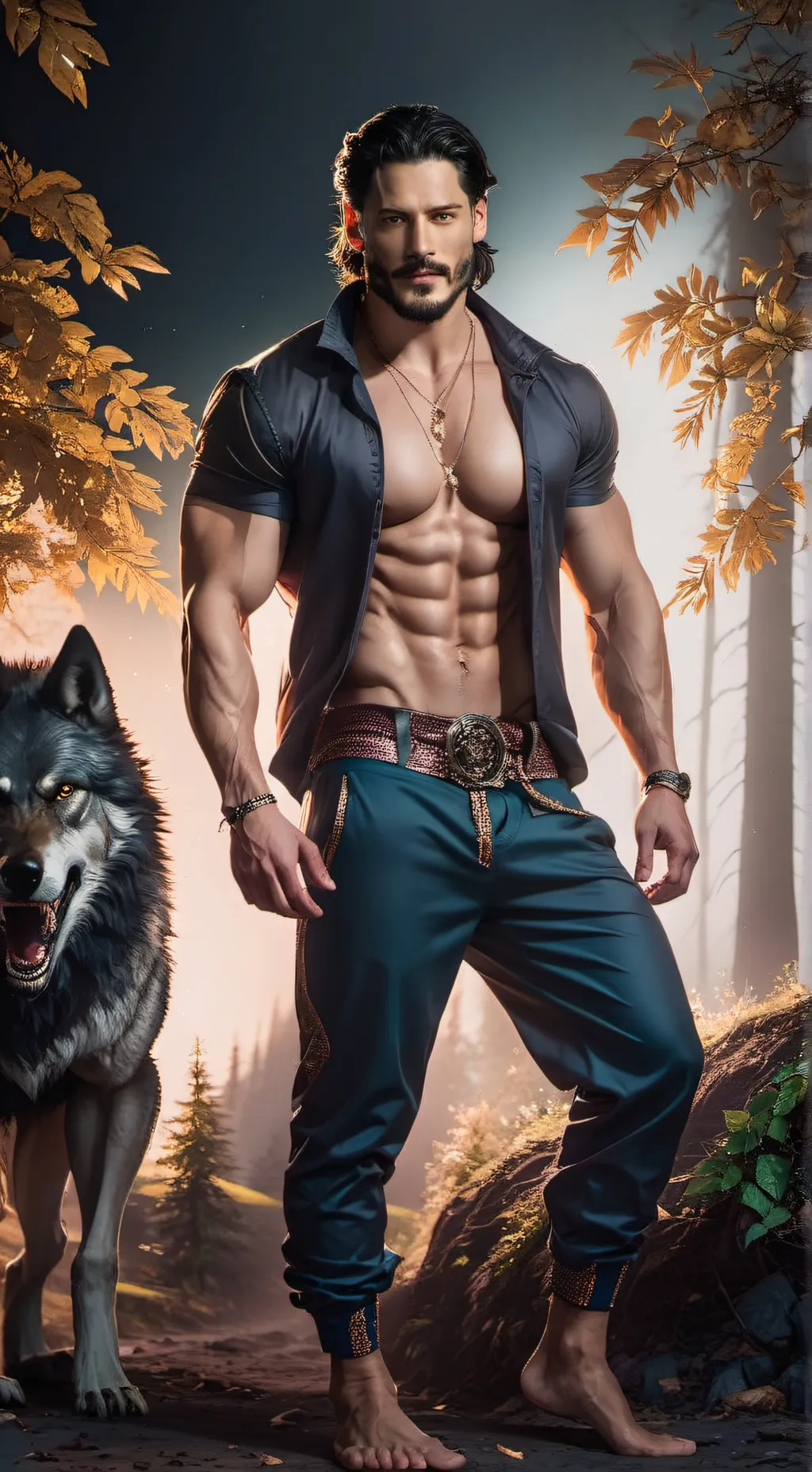 ai character: Tanner  background