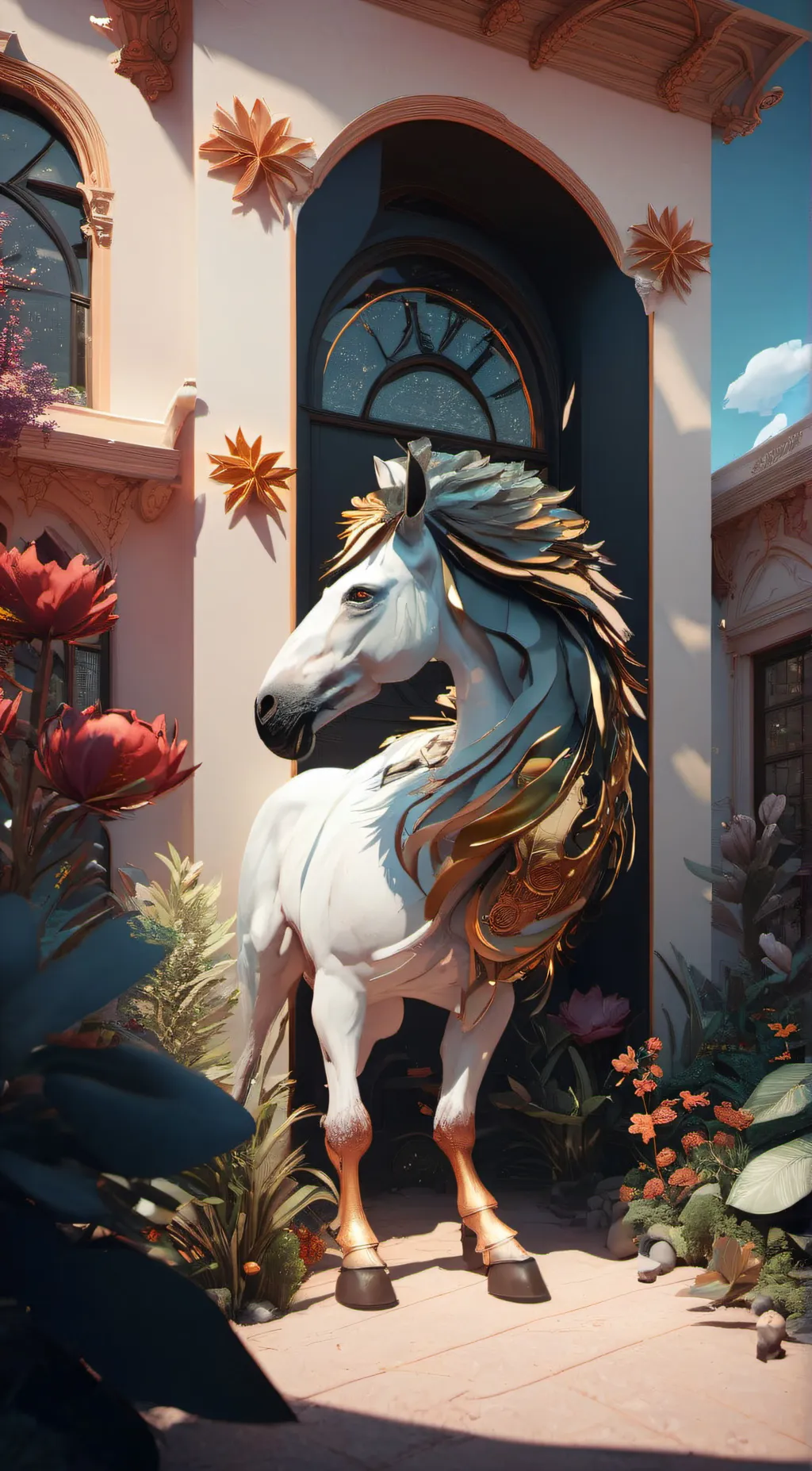 ai character: Infinite wish background