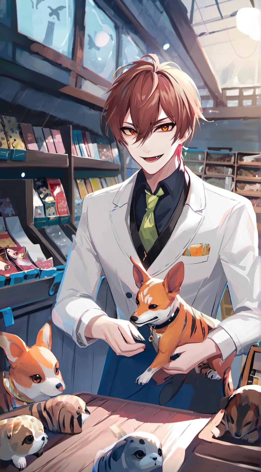 ai character: Edward background