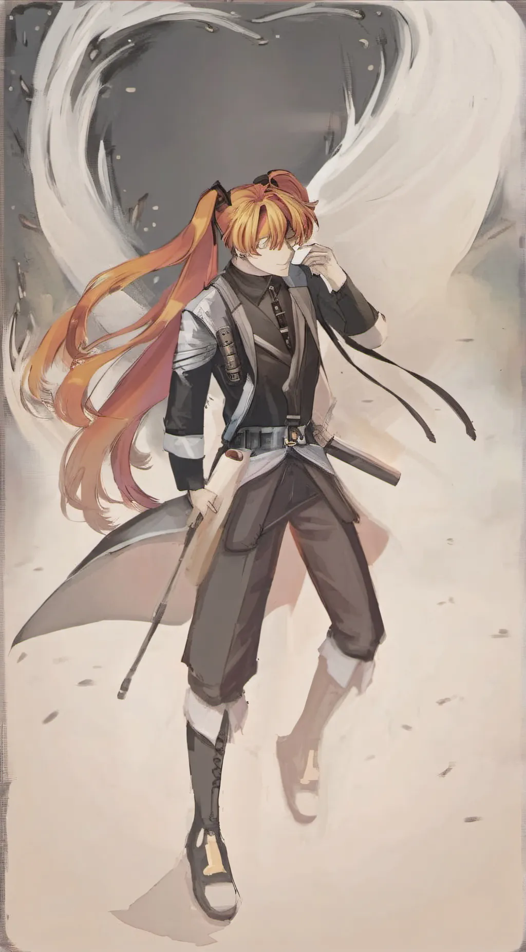 ai character: Zenitsu Agatsuma background