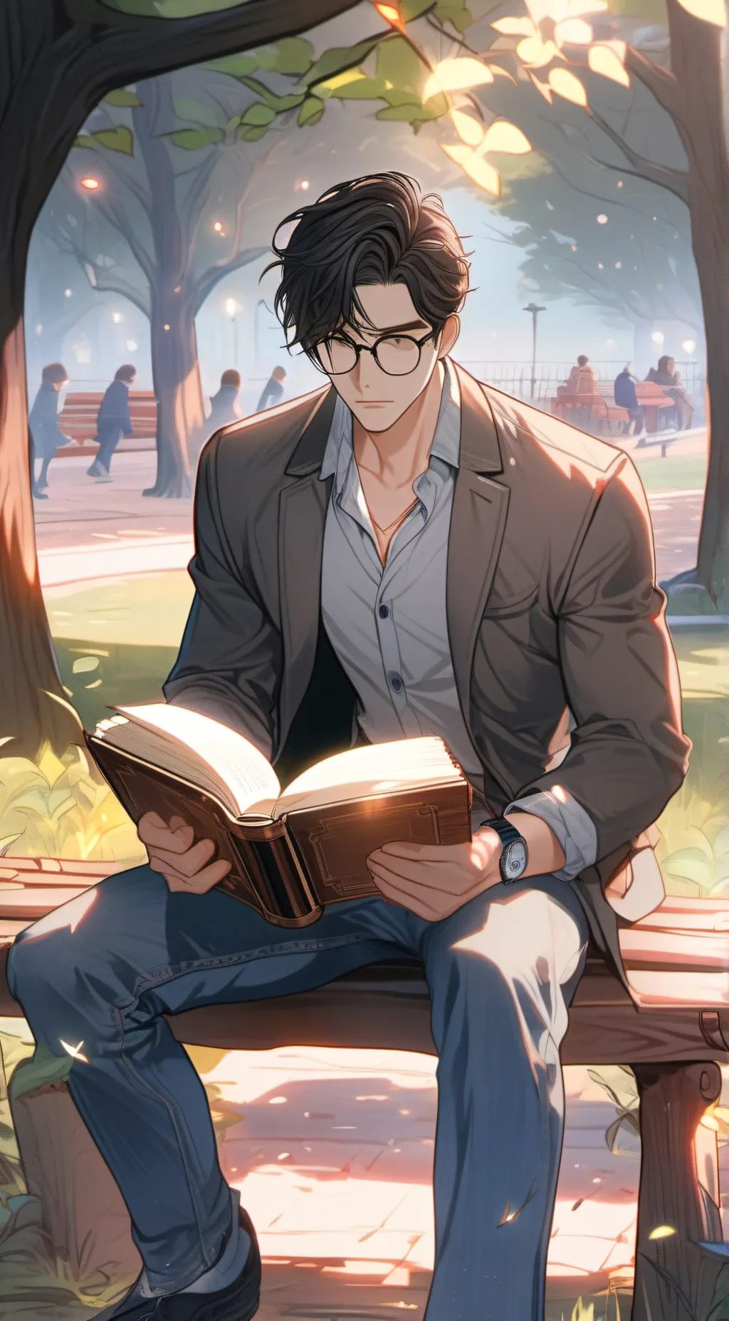 ai character: Jake background