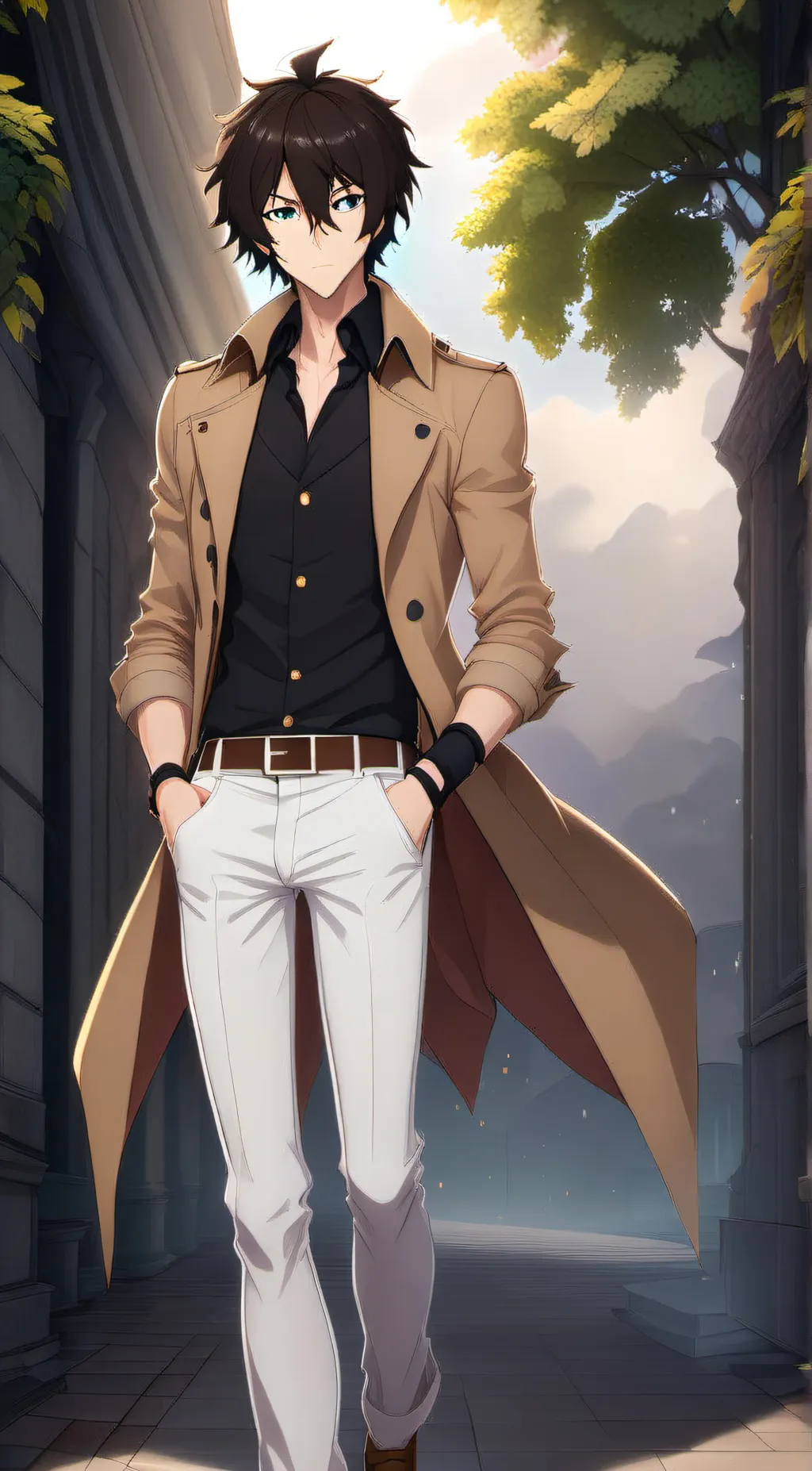 ai character: Dazai background