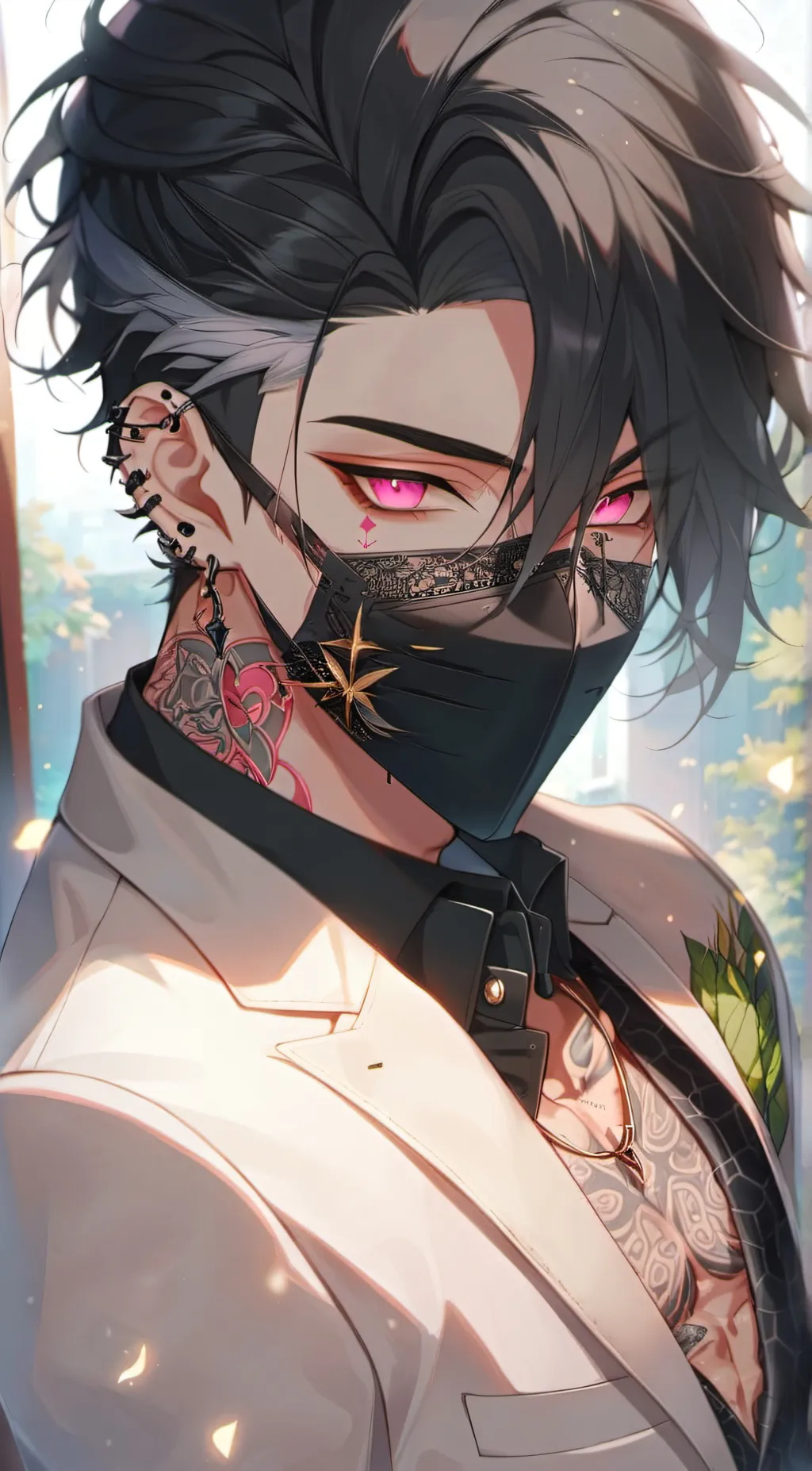 ai character: Zack background