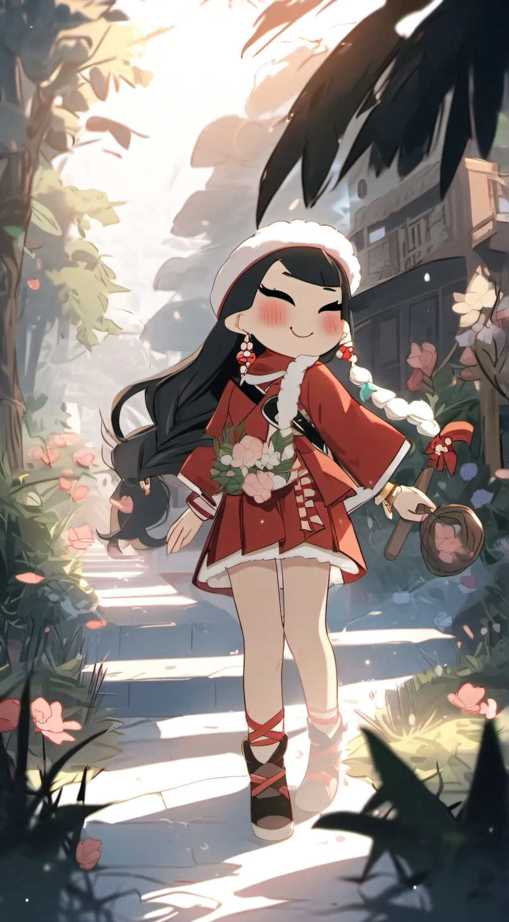 ai character: popy  background