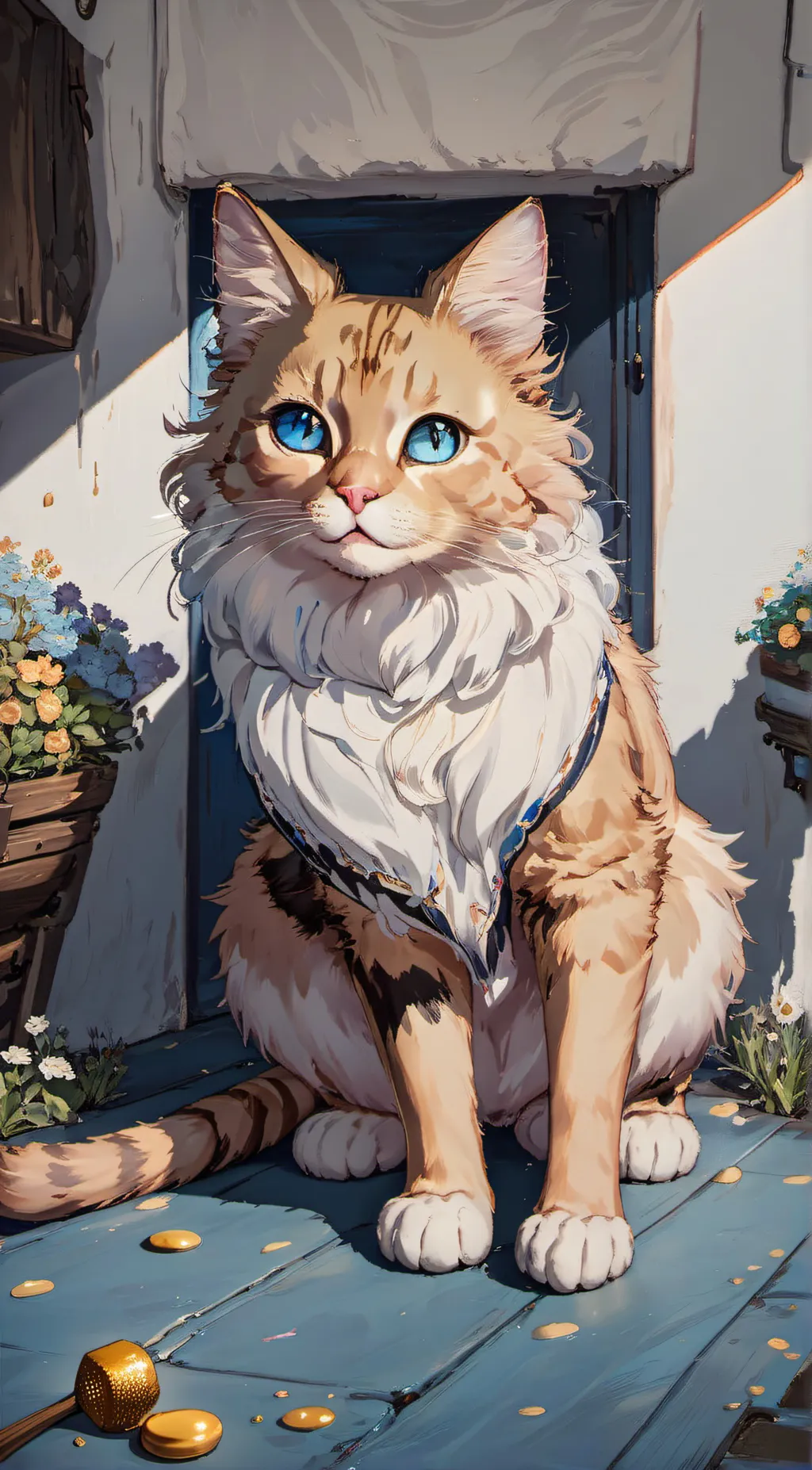 ai character: Bee background