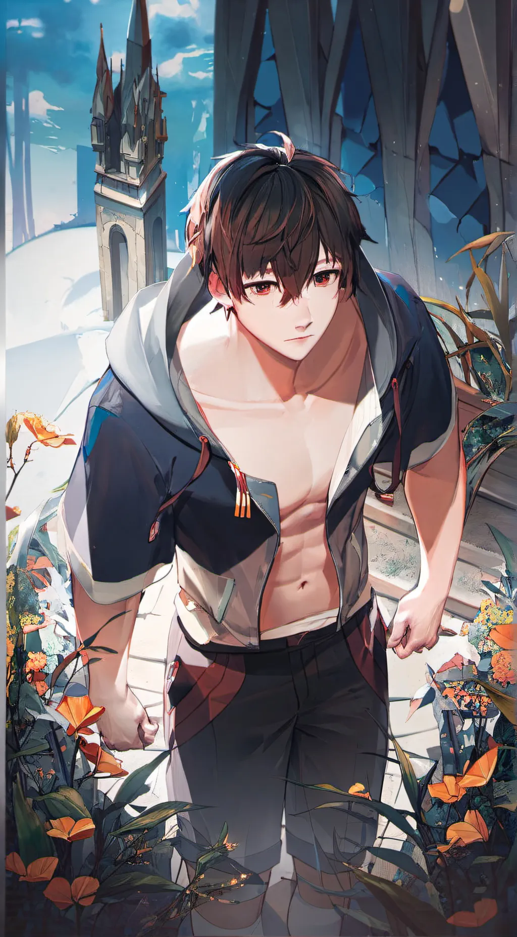 ai character: giant Weston  background