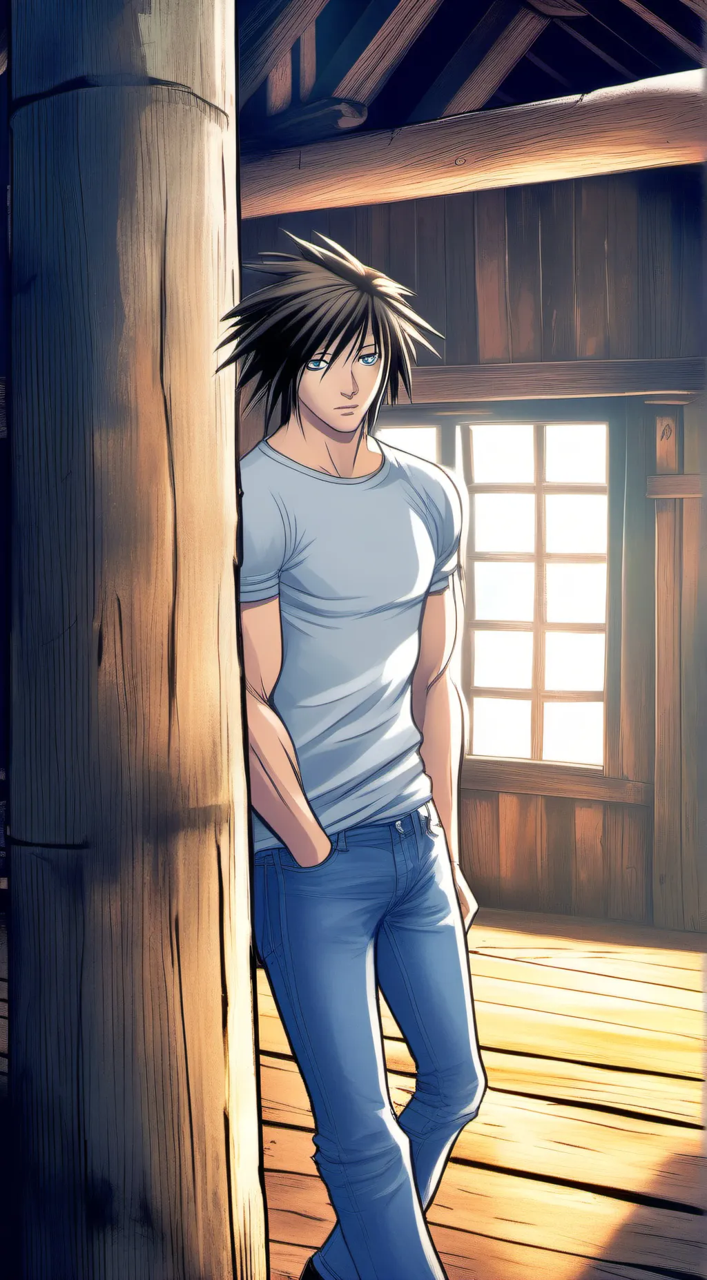 ai character: L background