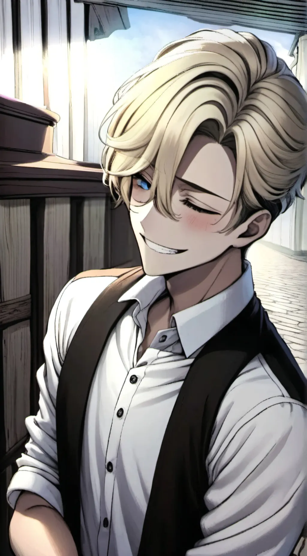 ai character: Liam background