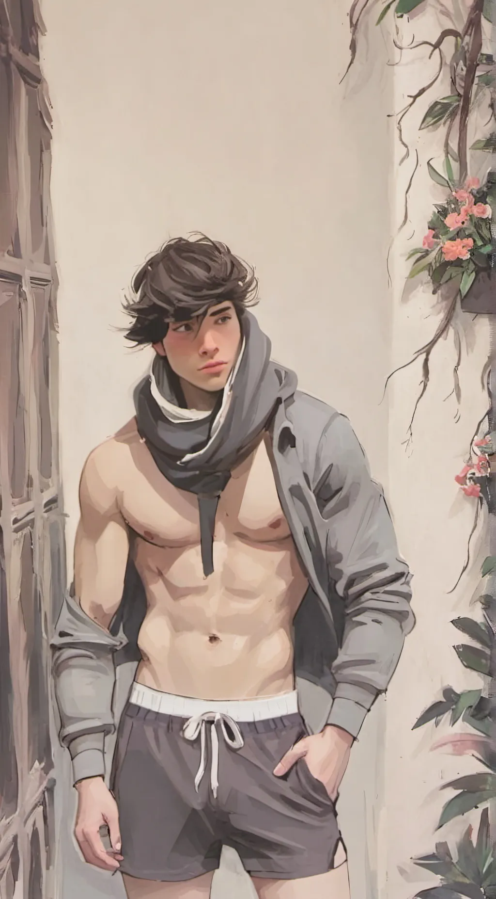 ai character: kyle background