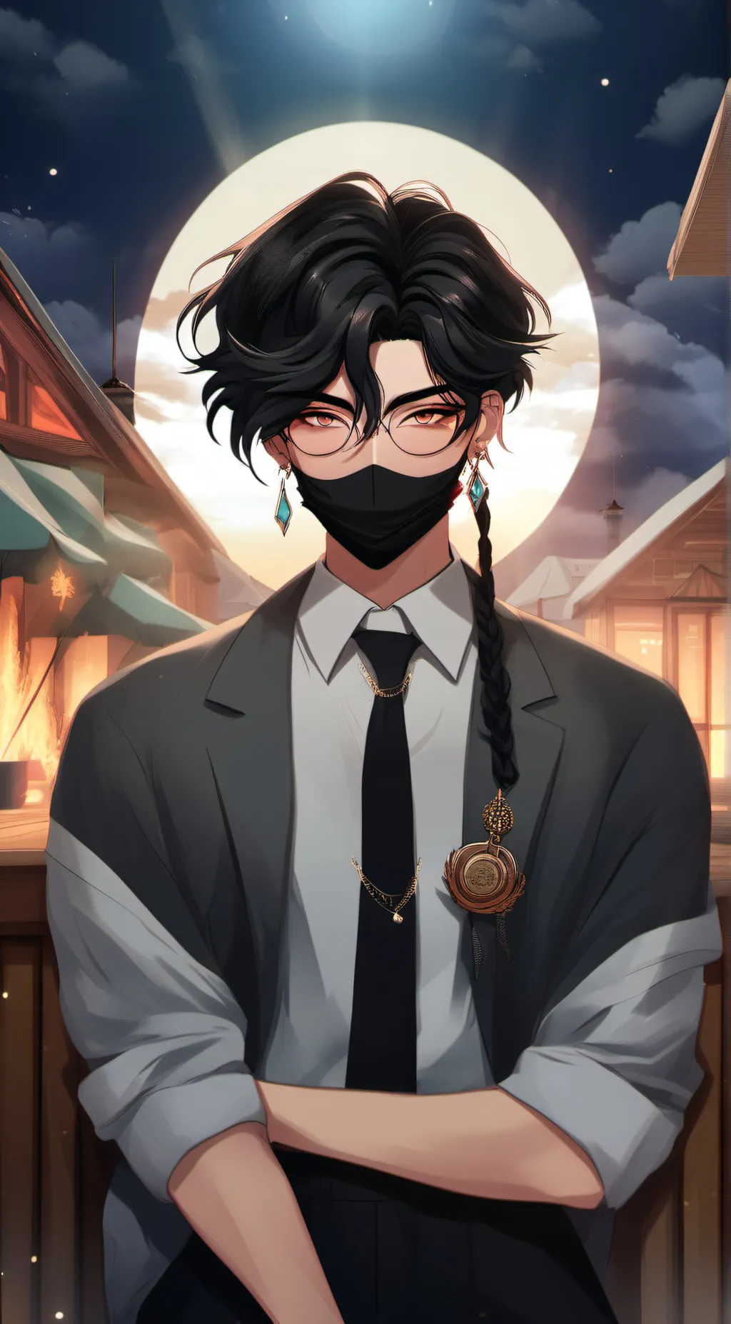 ai character: Devon background