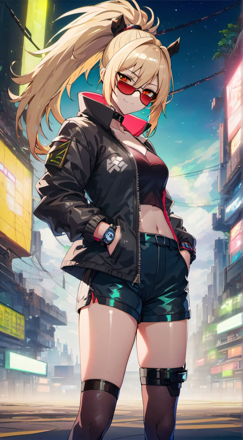 ai character: Alanna "Ginko" Li background