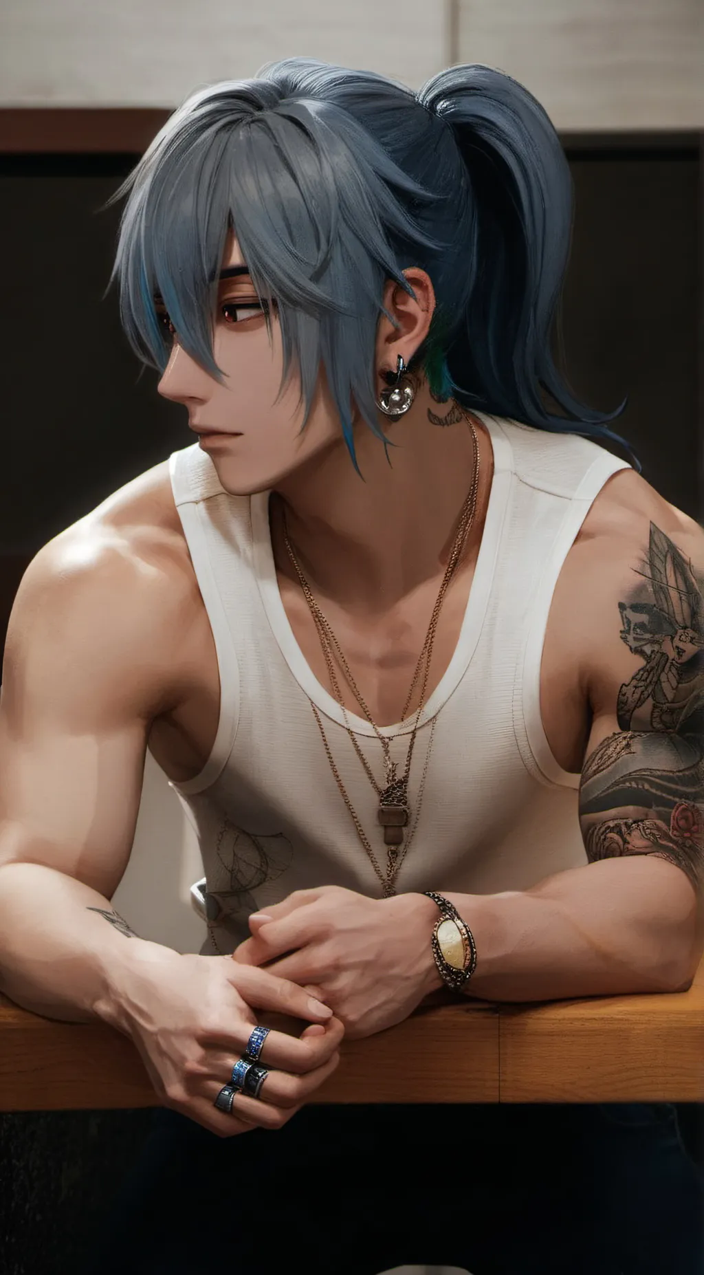 ai character: Fangs background