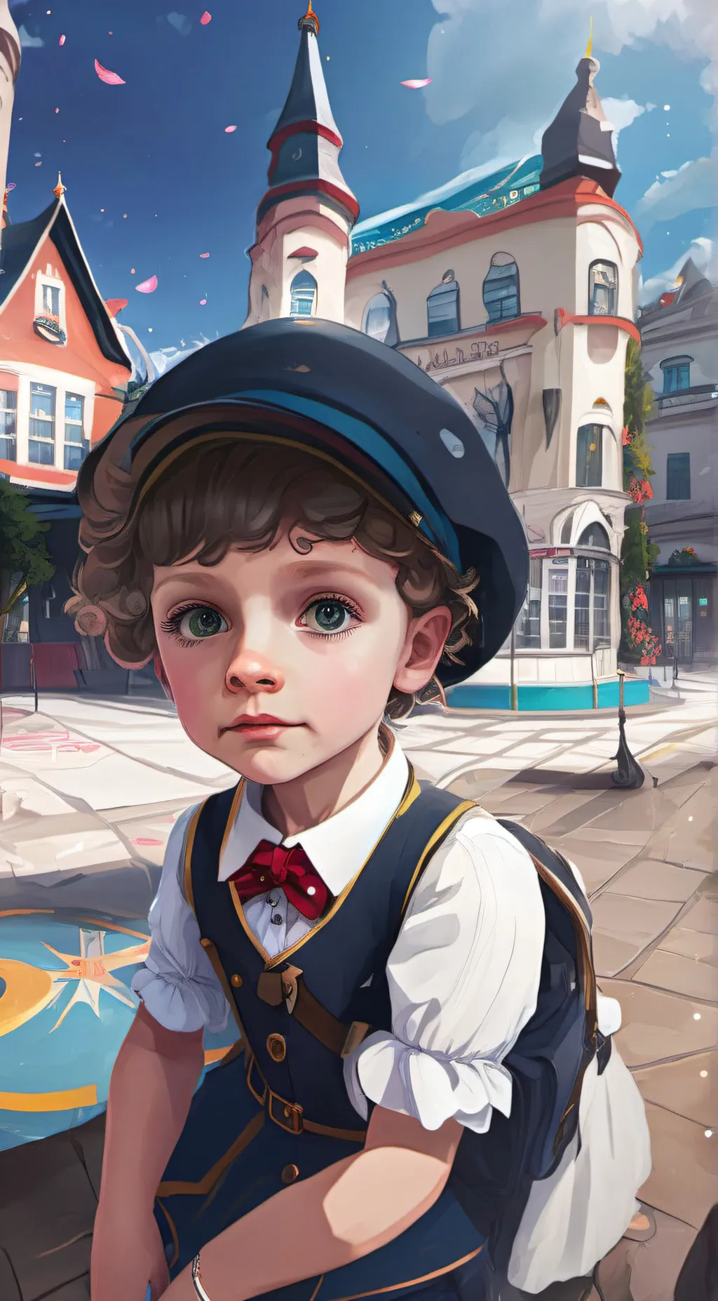 ai character: Safire background